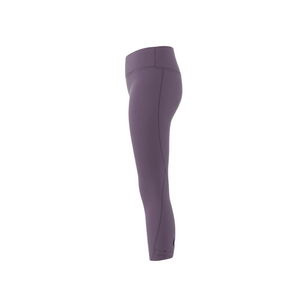 Yoga Aeroready Leggings, Purple, A901_ONE, large image number 8