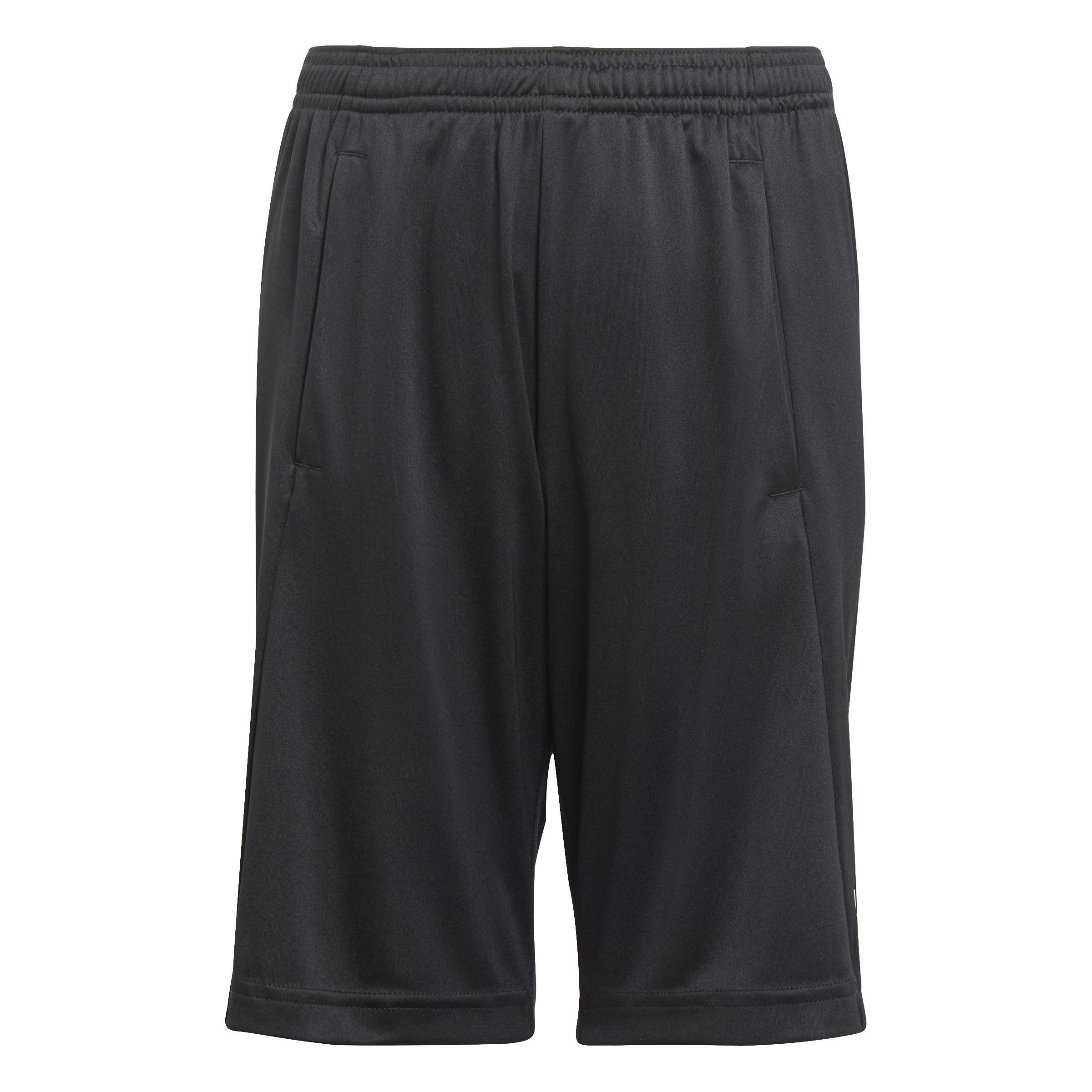 Unisex Kids Train Essentials AEROREADY Logo Regular-Fit Shorts, Black, A901_ONE, large image number 0