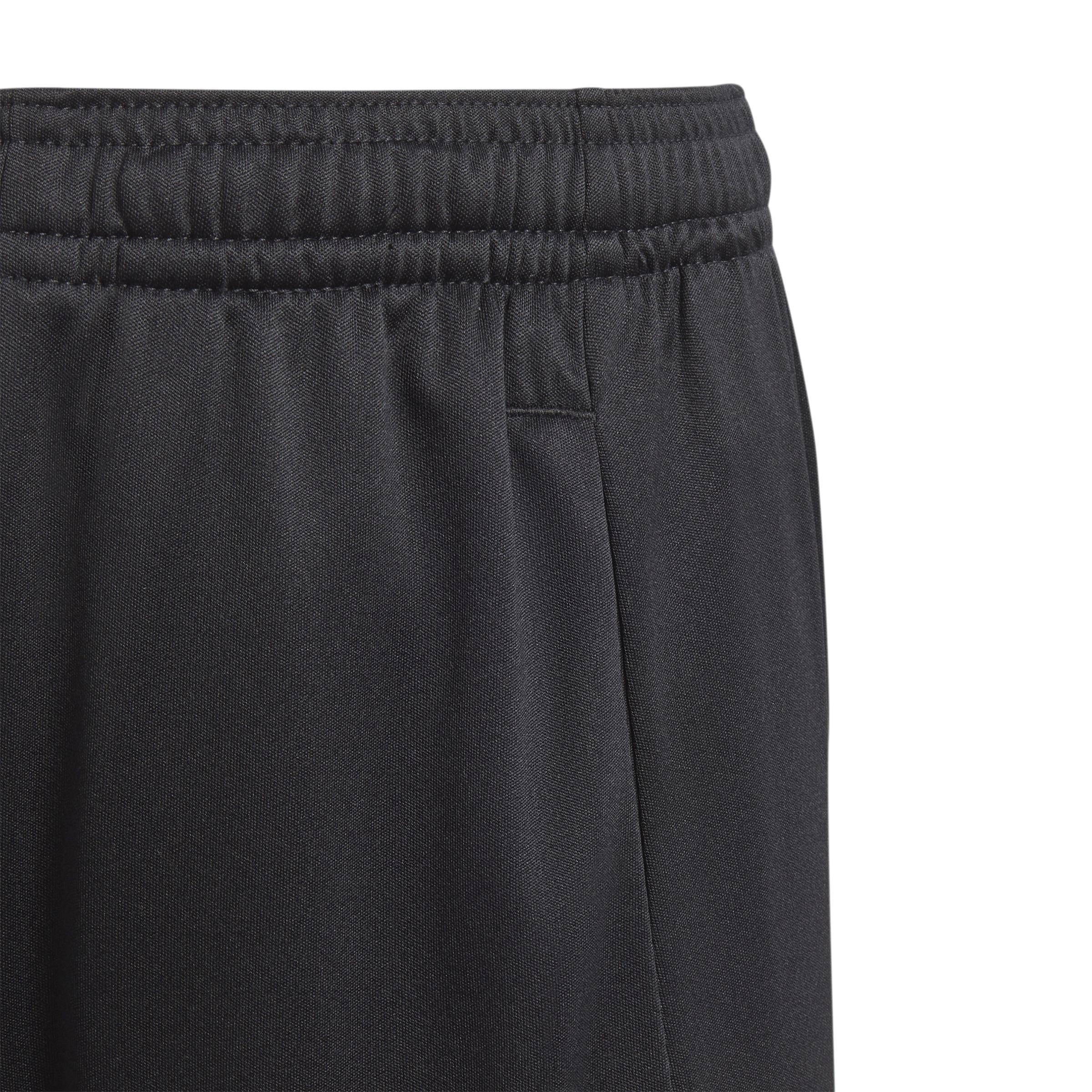 Unisex Kids Train Essentials AEROREADY Logo Regular-Fit Shorts, Black, A901_ONE, large image number 4