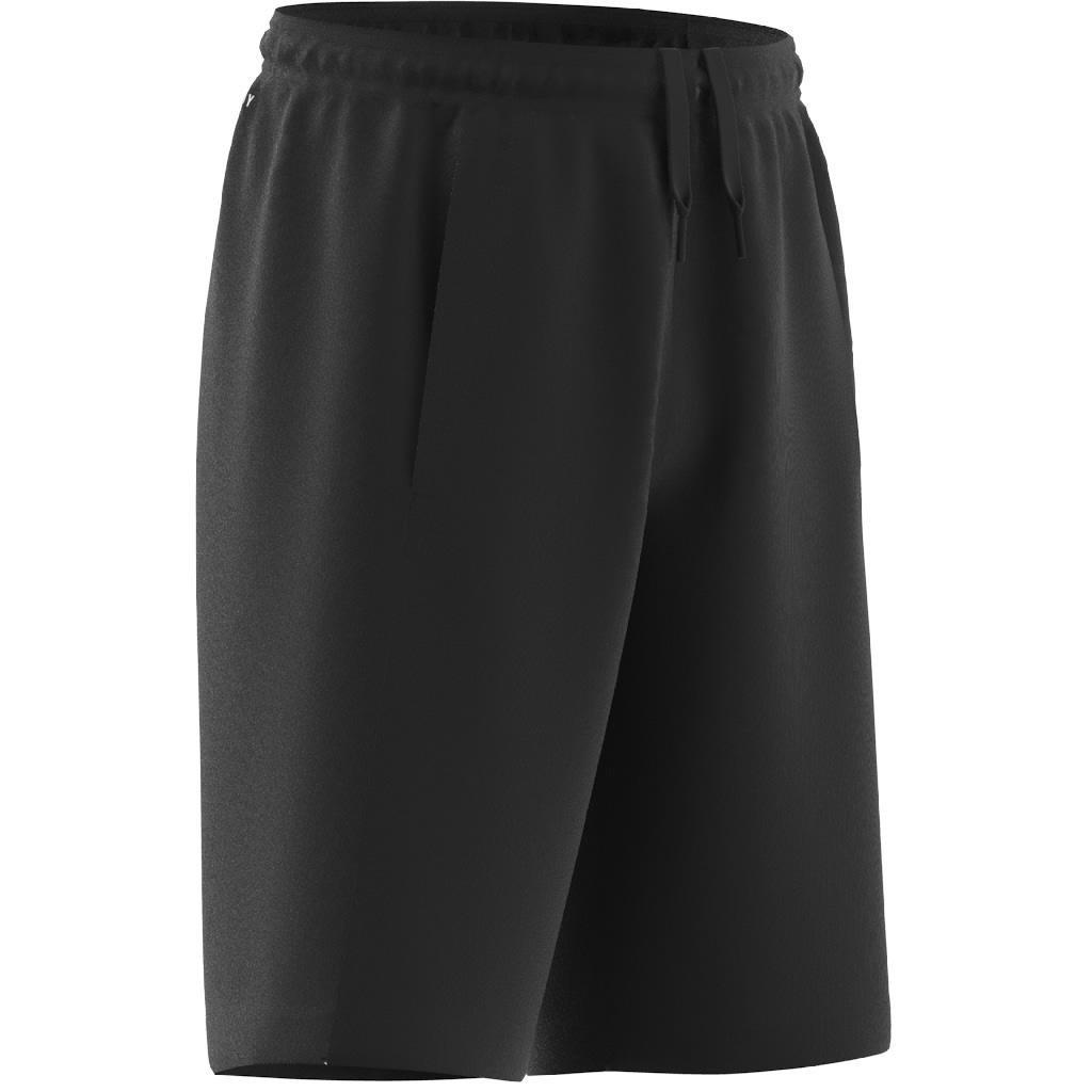 Unisex Kids Train Essentials AEROREADY Logo Regular-Fit Shorts, Black, A901_ONE, large image number 13