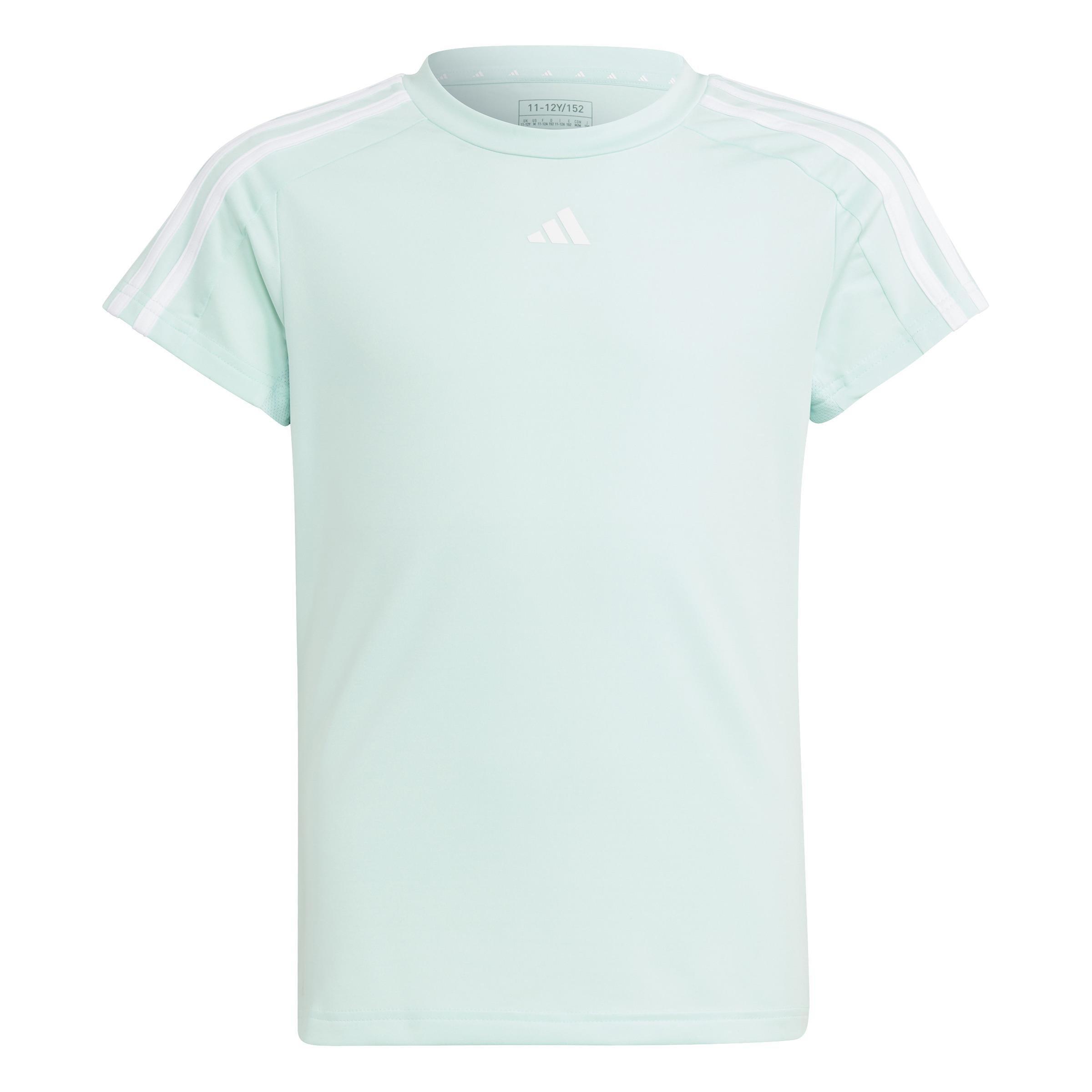 Kids Train Essentials Aeroready Training T-Shirt, Turquoise, A901_ONE, medium