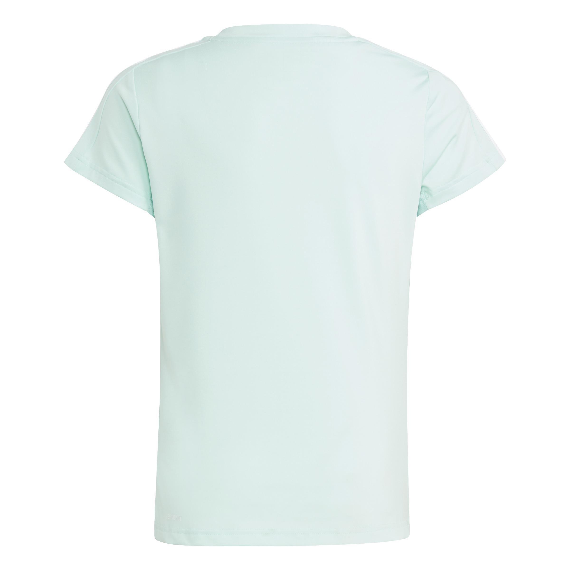 Kids Train Essentials Aeroready Training T-Shirt, Turquoise, , large image number 2