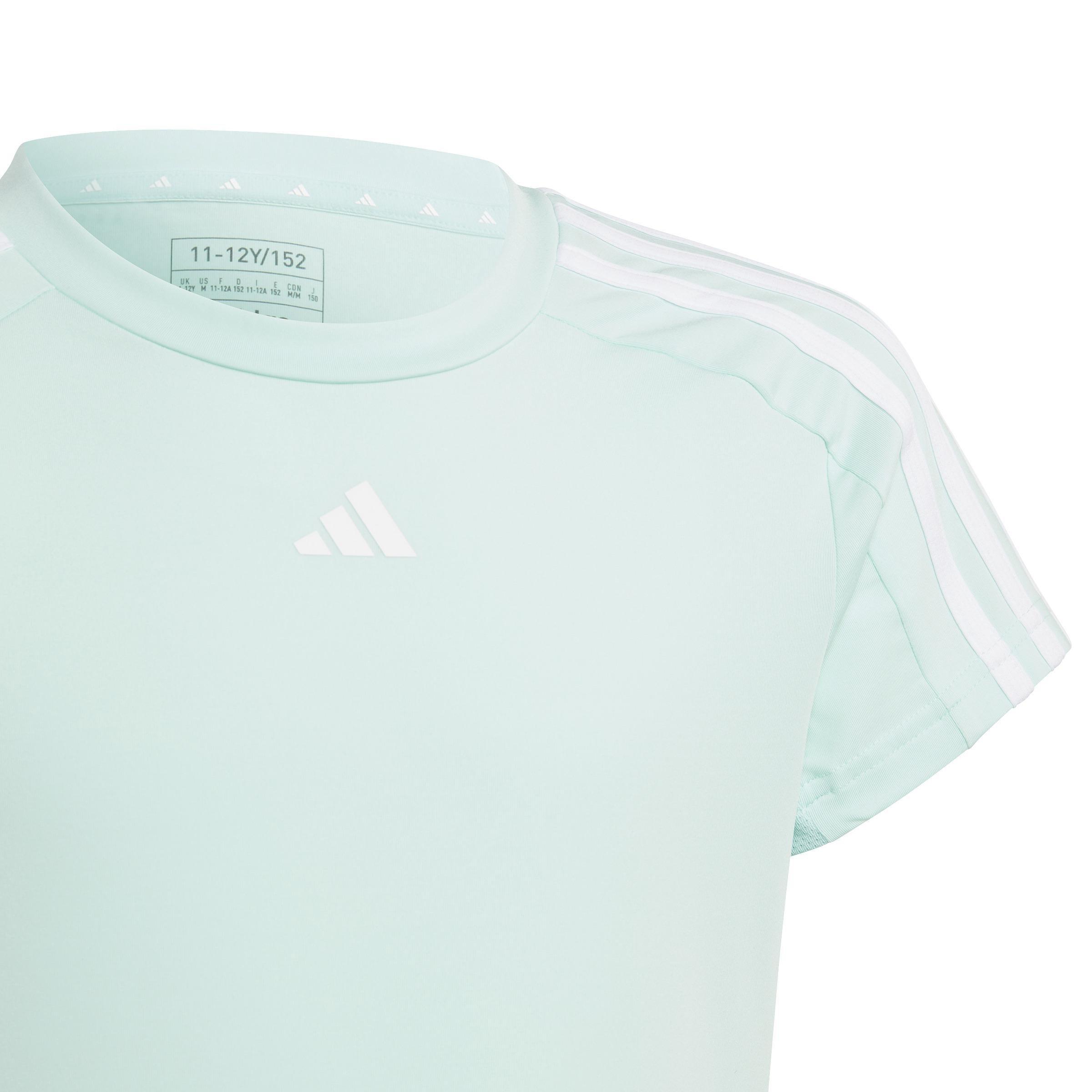 Kids Train Essentials Aeroready Training T-Shirt, Turquoise, A901_ONE, large image number 5