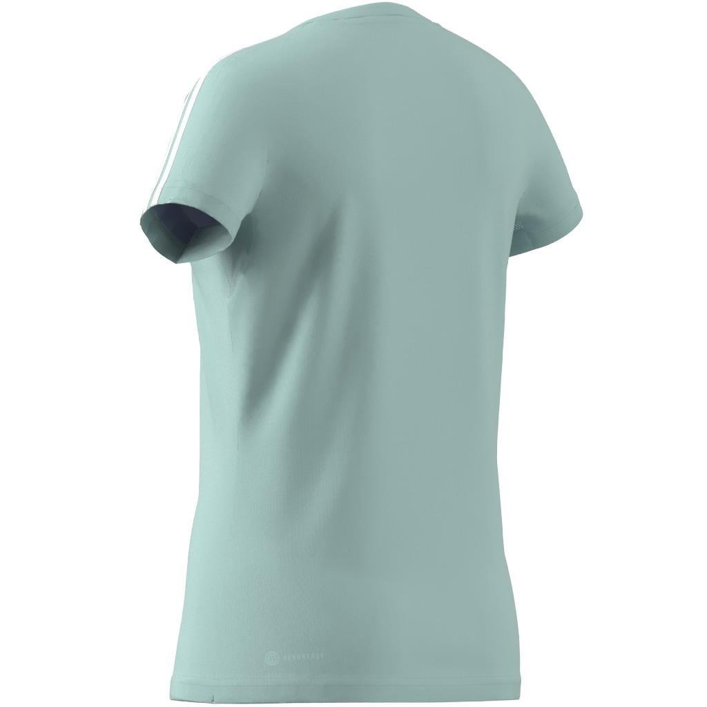 Train Essentials Aeroready Training T-Shirt, Turquoise, A901_ONE, large image number 8