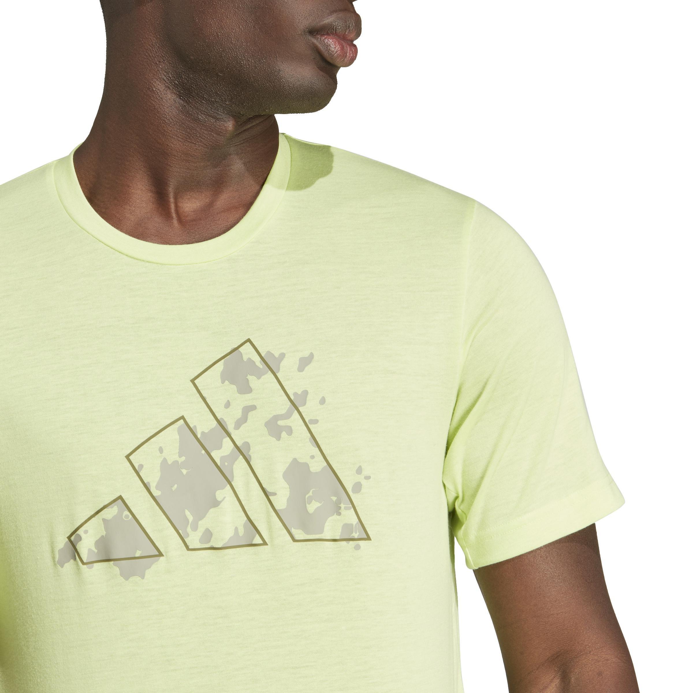 Train Essentials Seasonal Training Graphic T-Shirt, Green, A901_ONE, large image number 4