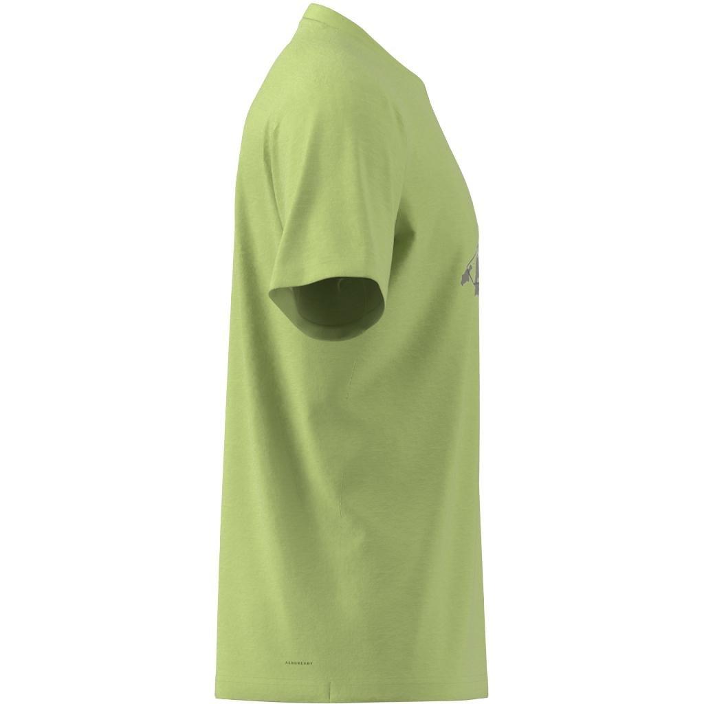 Train Essentials Seasonal Training Graphic T-Shirt, Green, A901_ONE, large image number 6