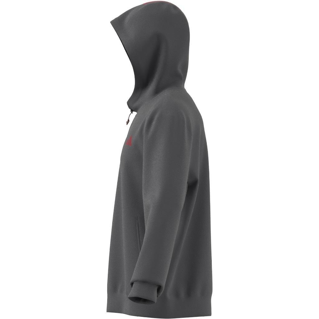 Train Essentials Seasonal Training Full-Zip Hoodie, Grey, A901_ONE, large image number 10