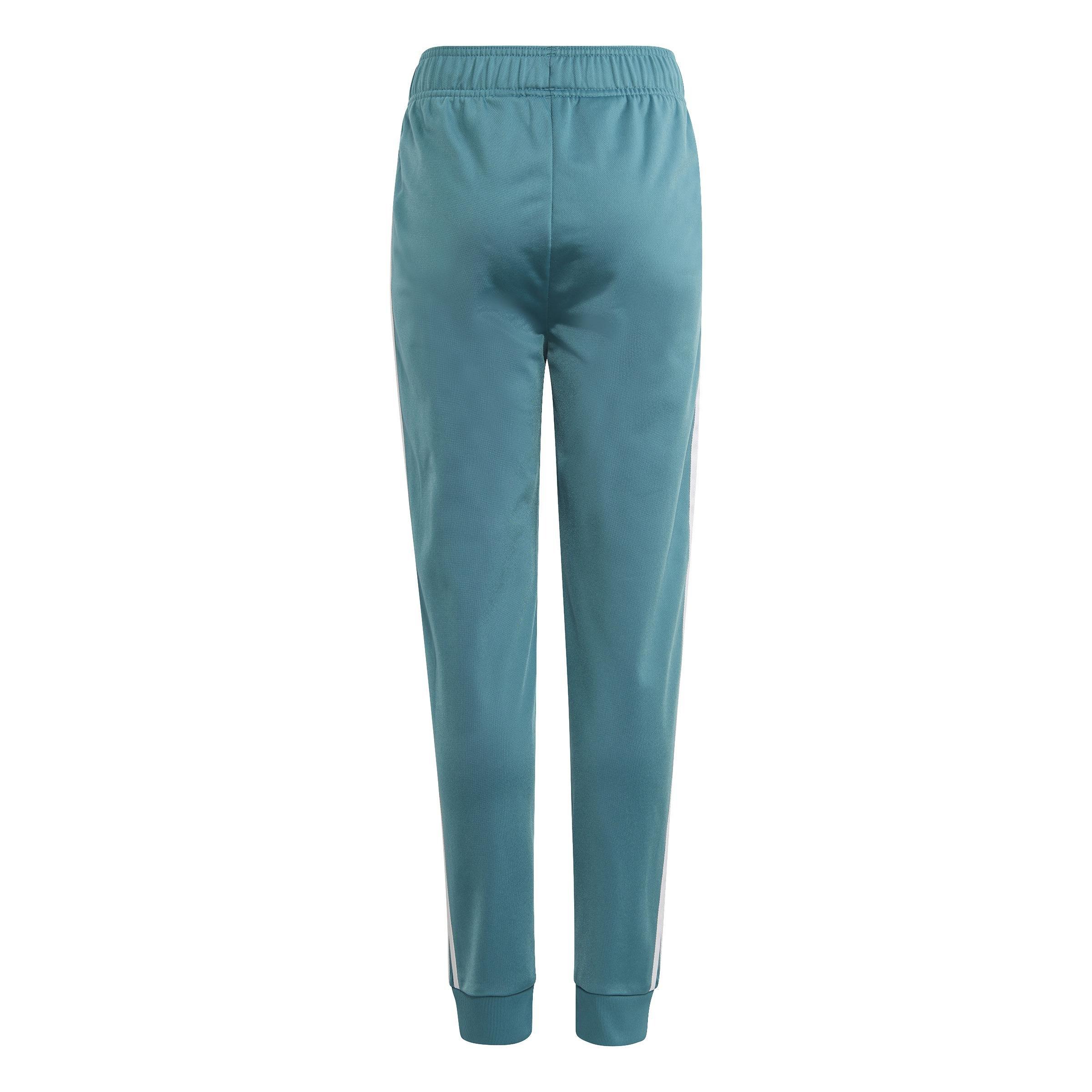 Unisex Adicolor Sst Tracksuit Bottoms, Turquoise, A901_ONE, large image number 3