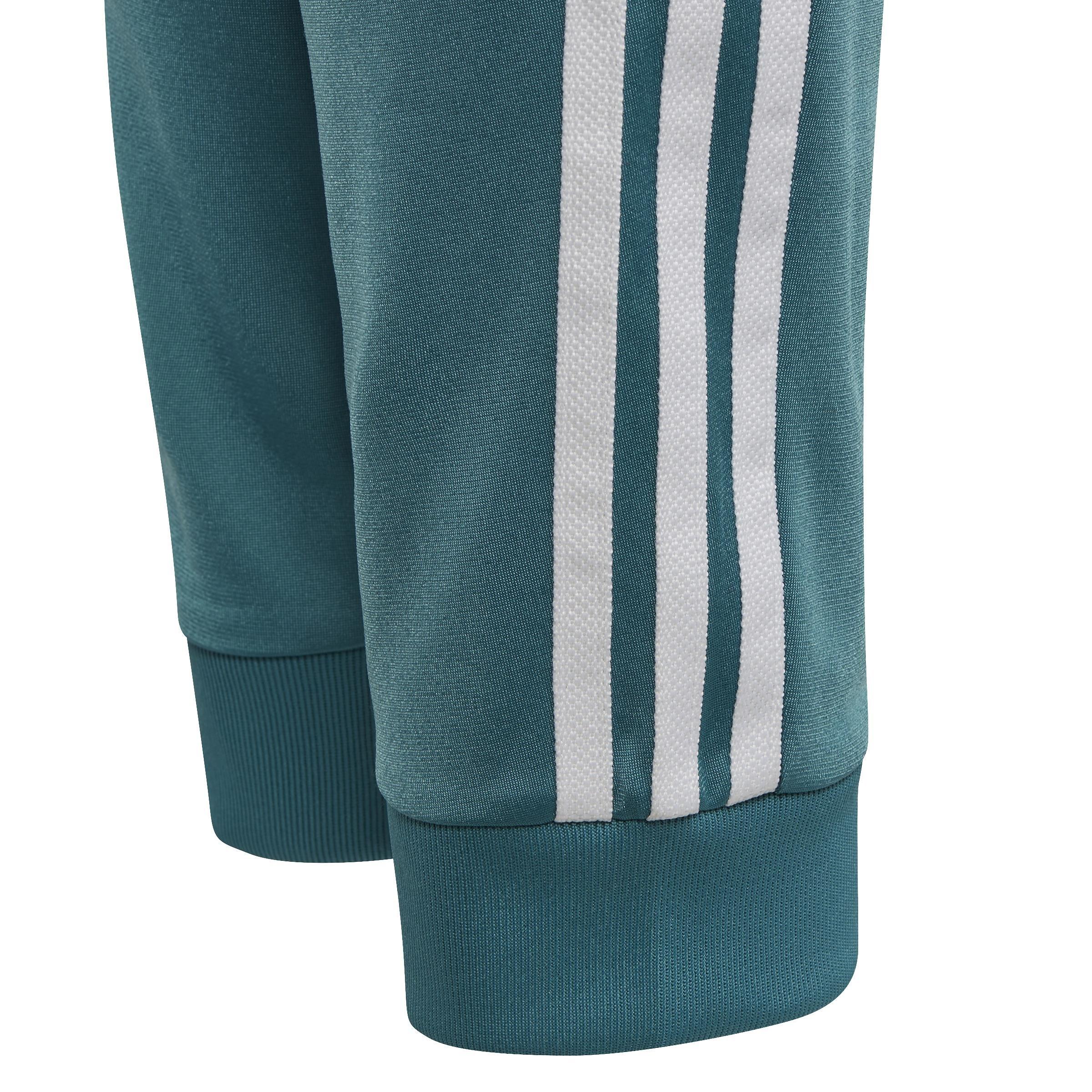 Unisex Kids Adicolor Sst Tracksuit Bottoms, Turquoise, , large image number 4