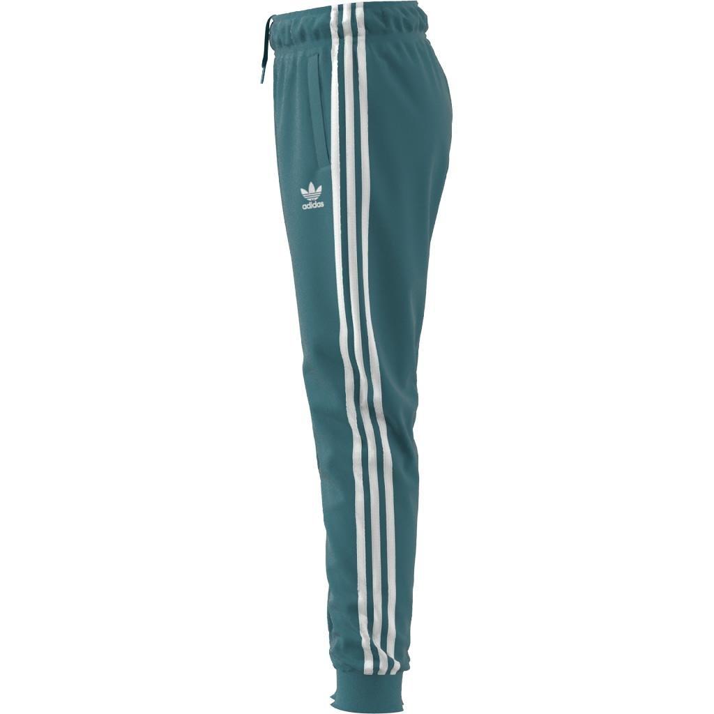 Unisex Adicolor Sst Tracksuit Bottoms, Turquoise, A901_ONE, large image number 8