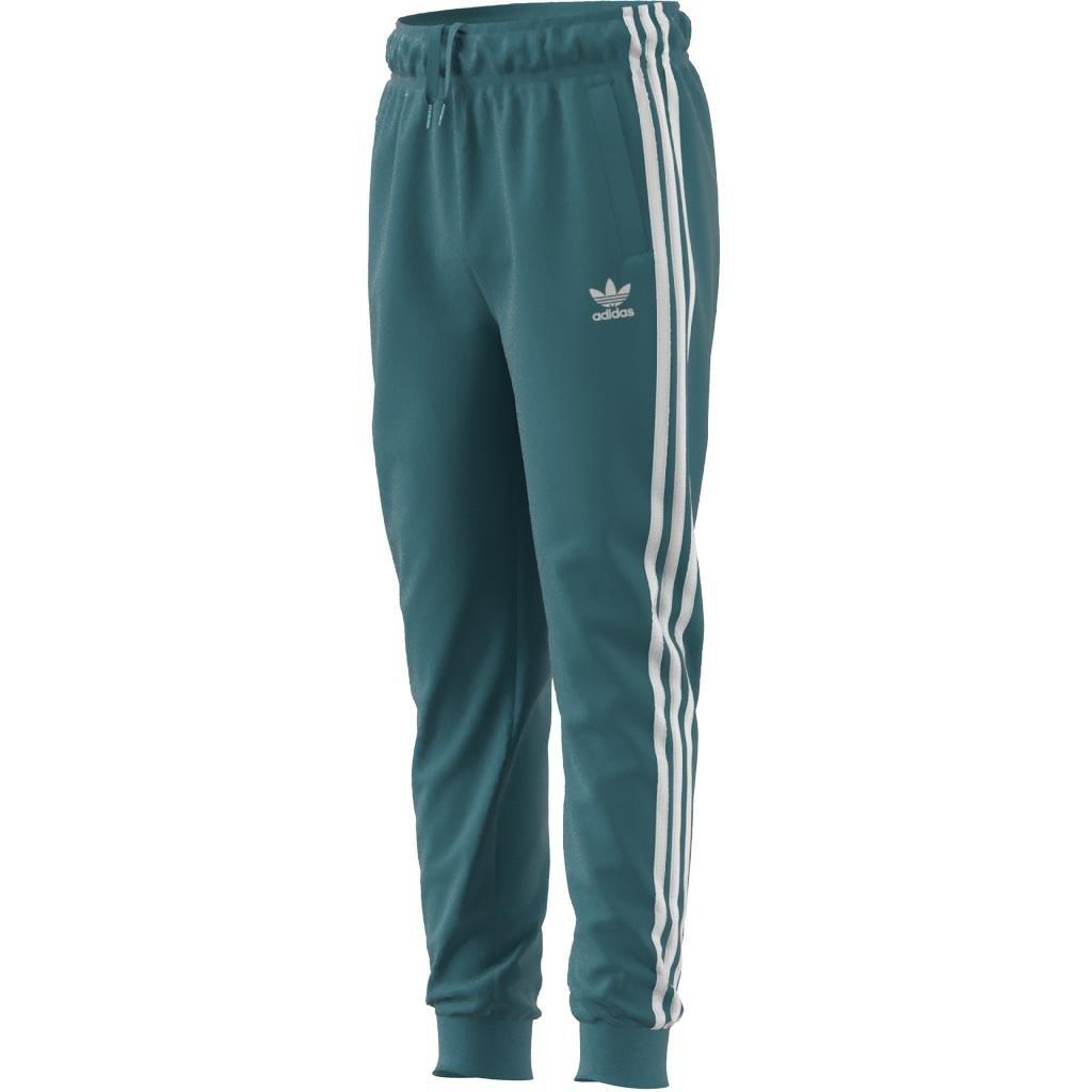 Unisex Kids Adicolor Sst Tracksuit Bottoms, Turquoise, , large image number 10