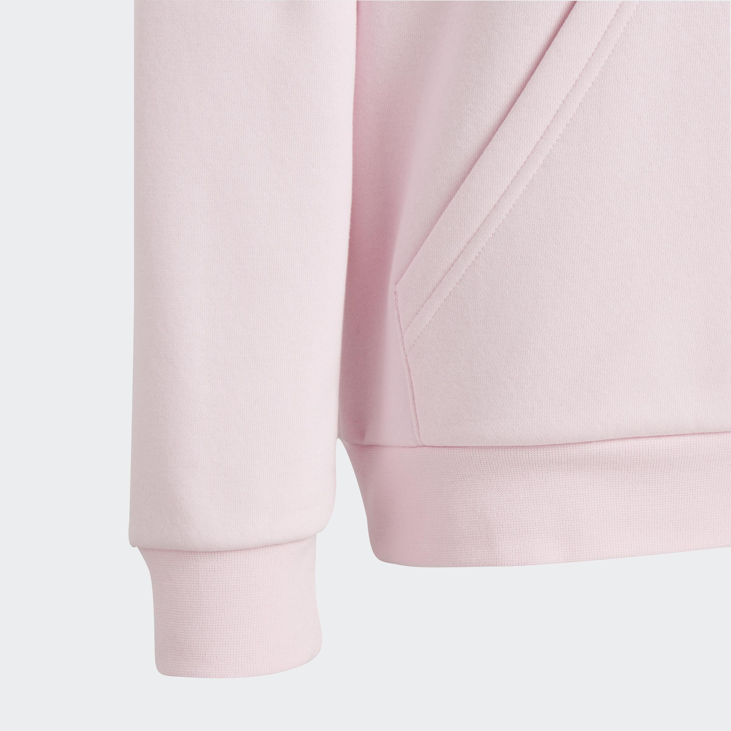 Kids Unisex Adicolor Hoodie, Pink, A901_ONE, large image number 3