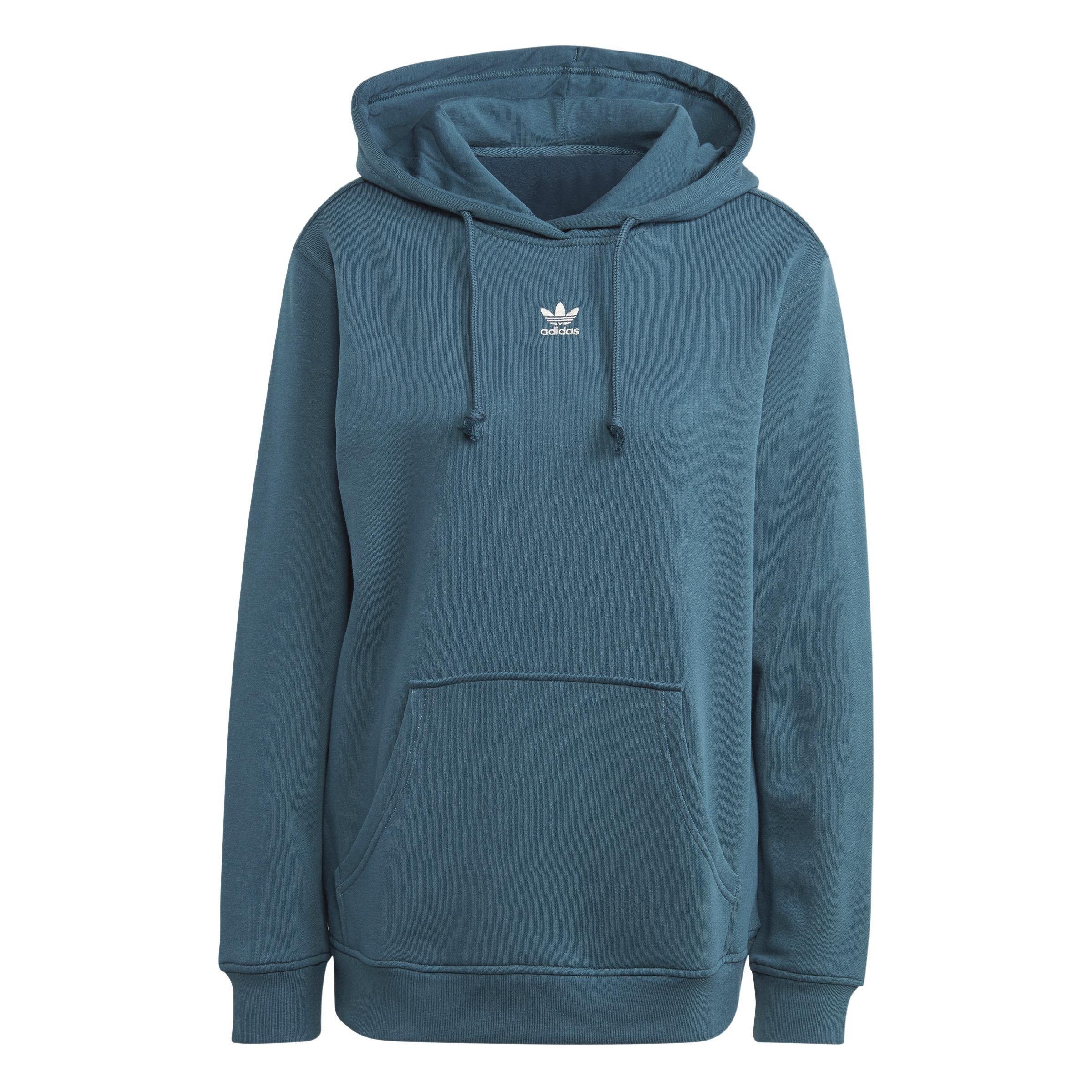 Adicolor Essentials Fleece Hoodie, Turquoise, A901_ONE, large image number 0