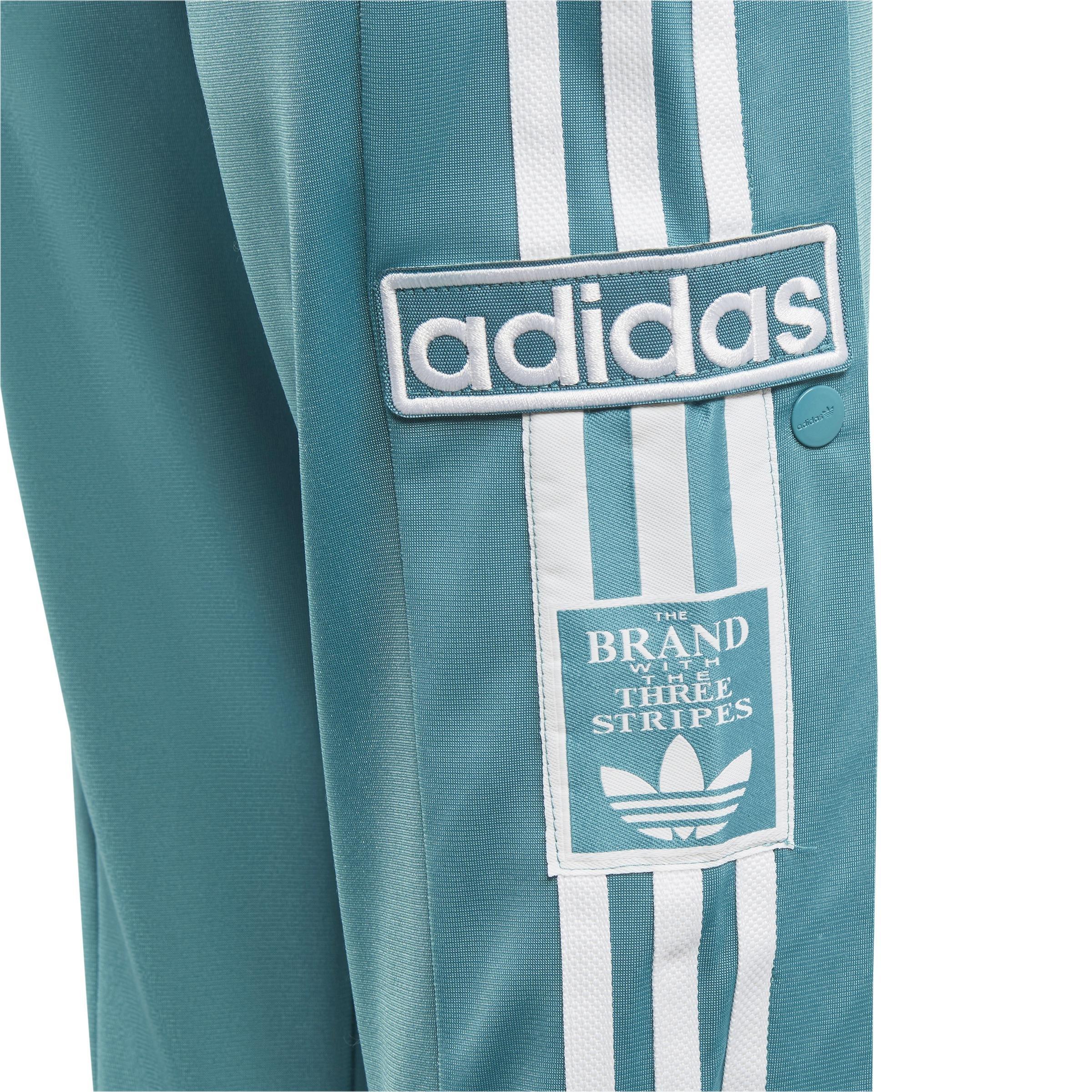 Unisex Kids Adicolor Adibreak Joggers, Turquoise, , large image number 3