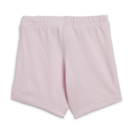 Kids Unisex Adicolor Shorts And Tee Set, Pink, A901_ONE, large image number 2