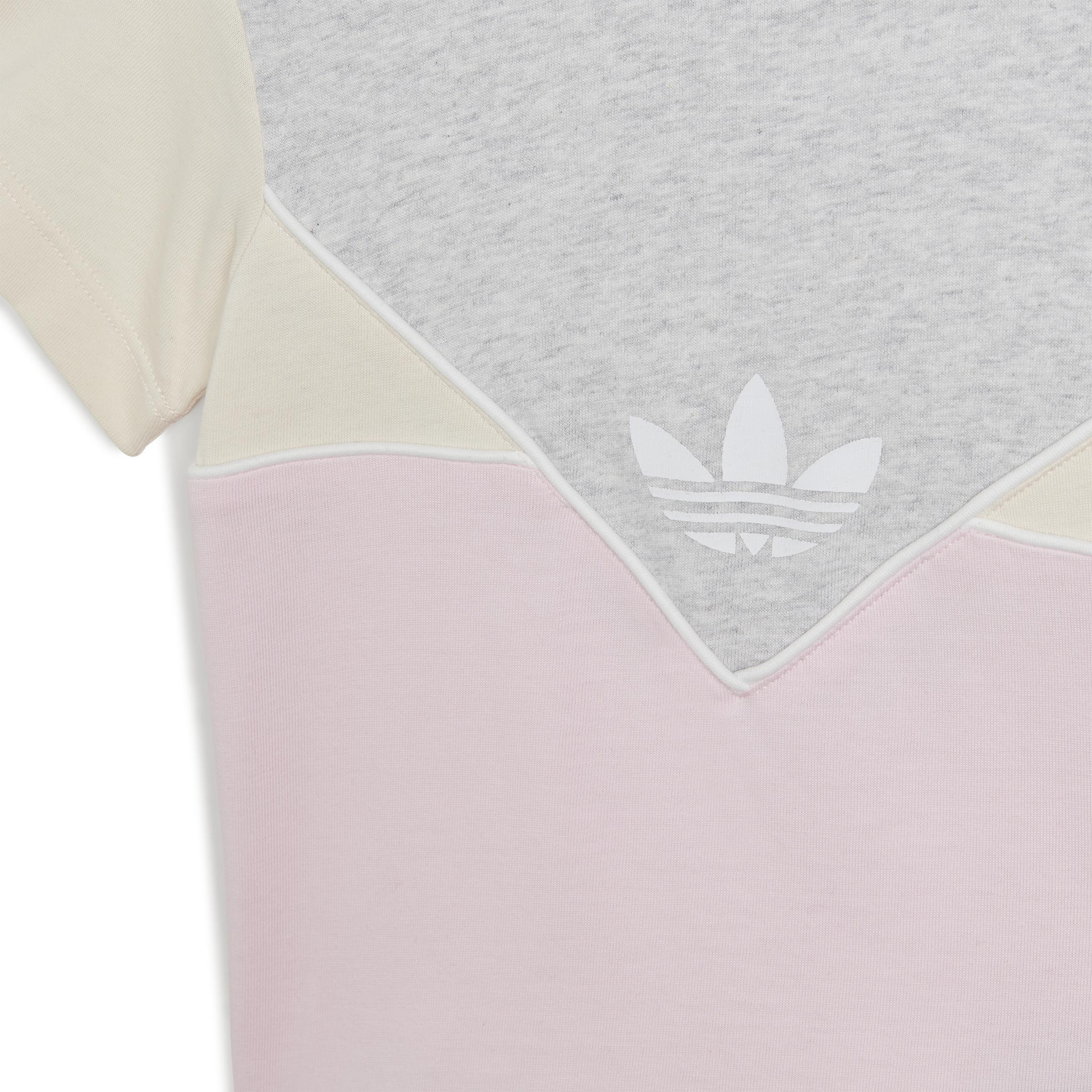 Unisex Kids Adicolor Shorts And Tee Set, Pink, A901_ONE, large image number 6