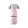 Kids Unisex Adicolor Shorts And Tee Set, Pink, A901_ONE, thumbnail image number 13