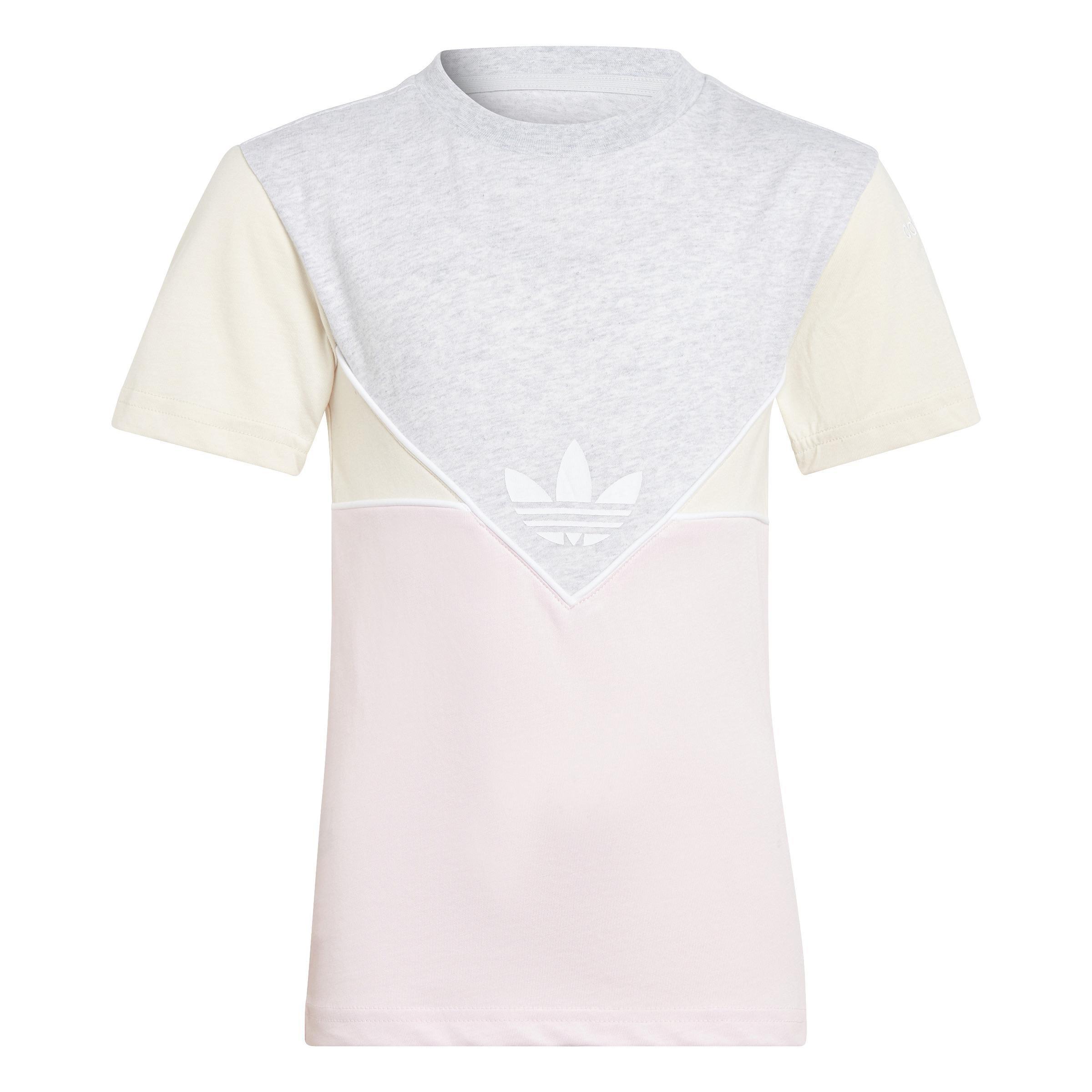 Unisex Kids Adicolor Shorts and Tee Set, Pink, A901_ONE, large image number 8