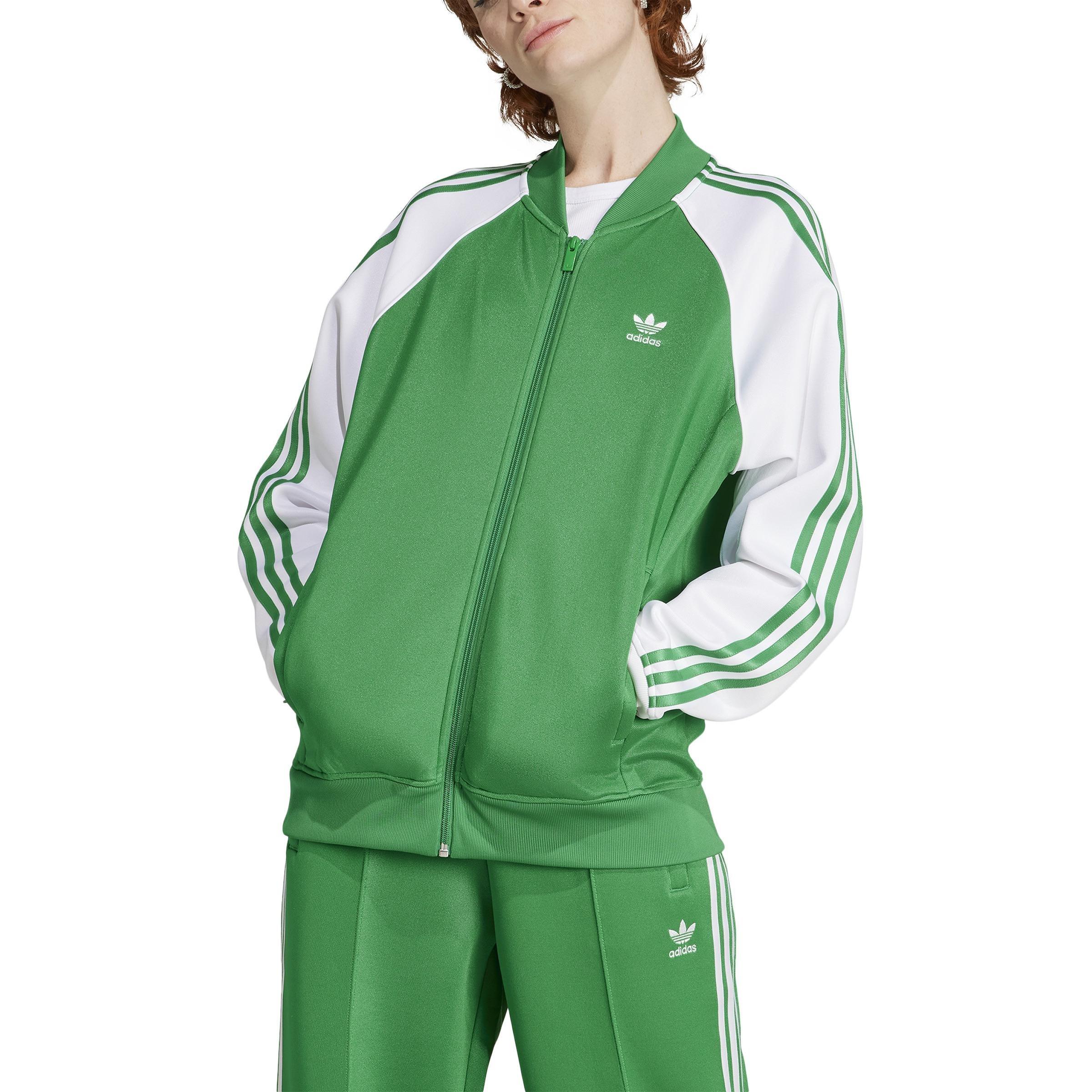 Adicolor Classics Oversized Sst Track Top, Green, A901_ONE, large image number 1
