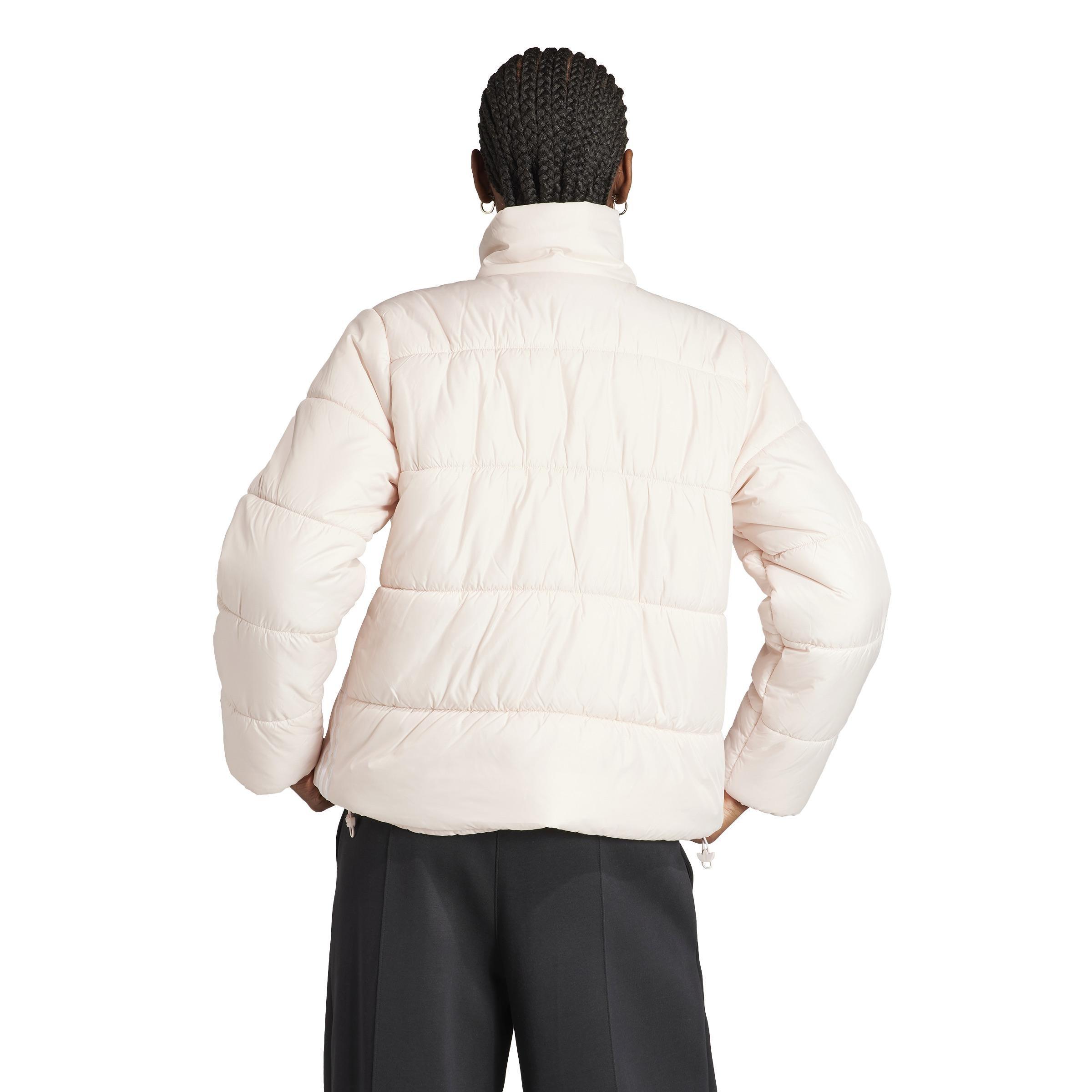 Adicolor Puffer Jacket, Pink, A901_ONE, large image number 3