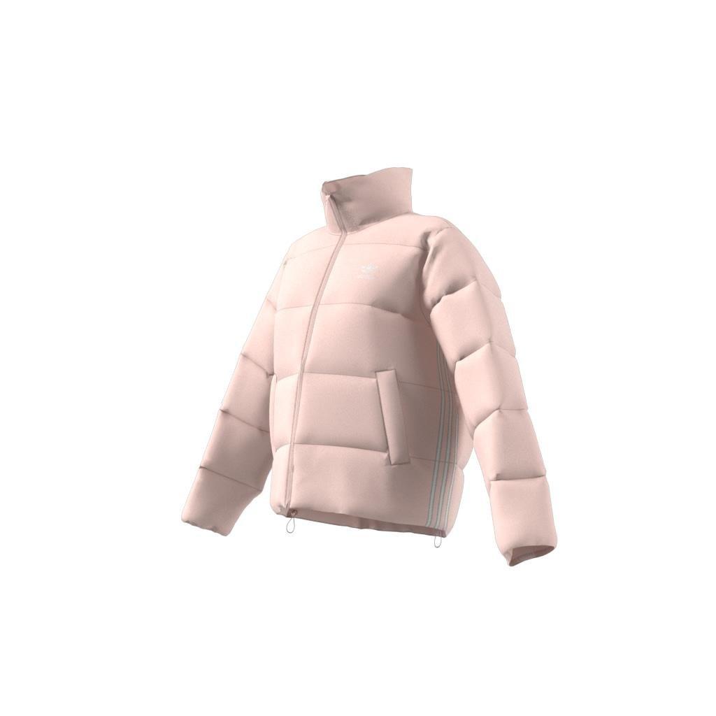 Adicolor Puffer Jacket, Pink, A901_ONE, large image number 7