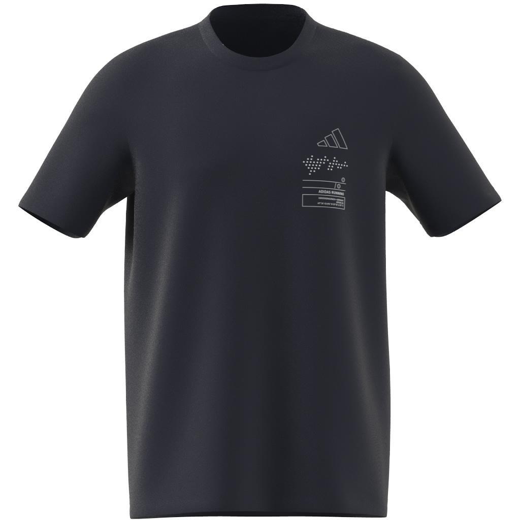 Adizero Graphic T-Shirt, Blue, A901_ONE, large image number 7