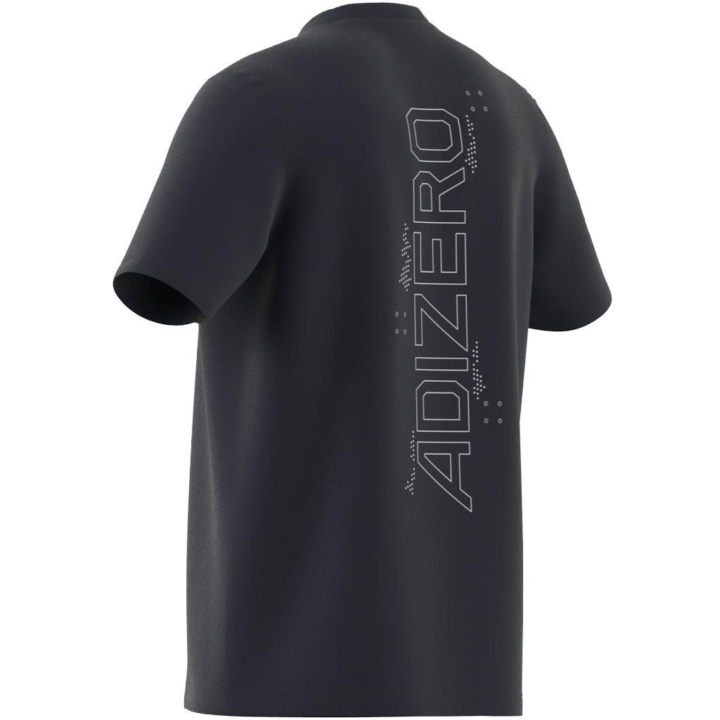 Adizero Graphic T-Shirt, Blue, A901_ONE, large image number 8