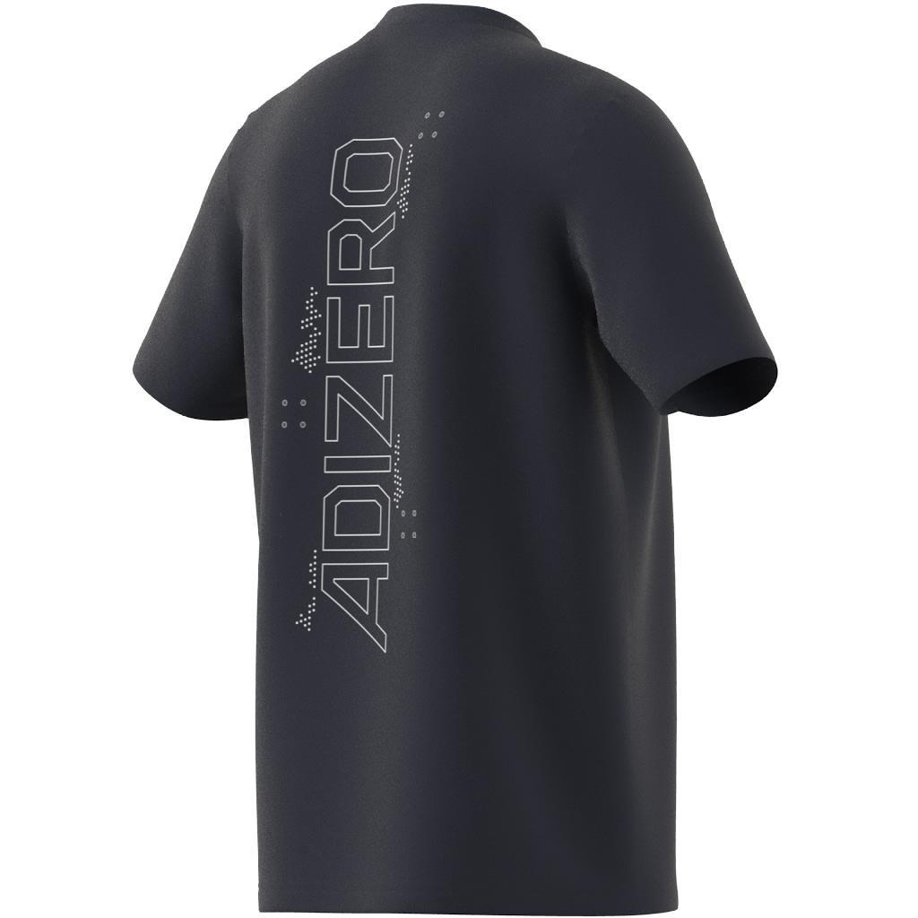 Adizero Graphic T-Shirt, Blue, A901_ONE, large image number 10
