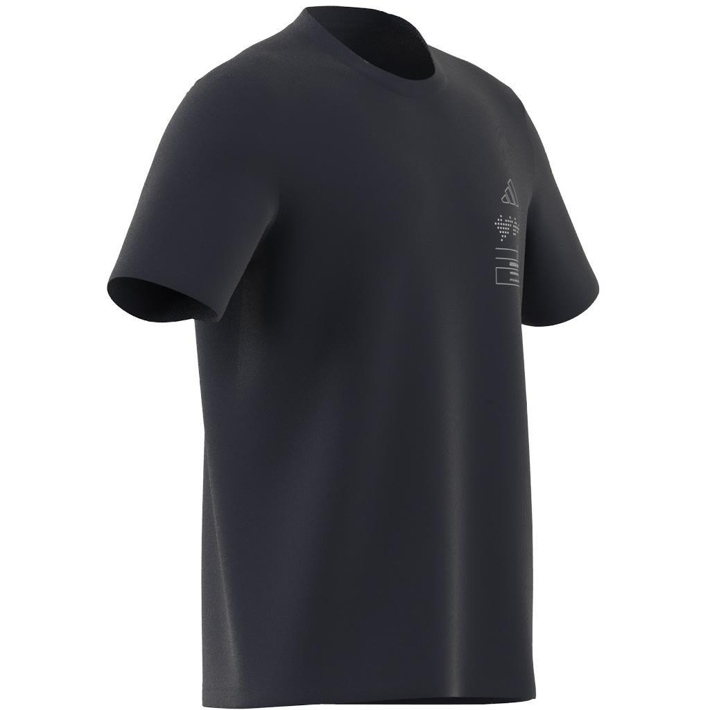 Adizero Graphic T-Shirt, Blue, A901_ONE, large image number 11