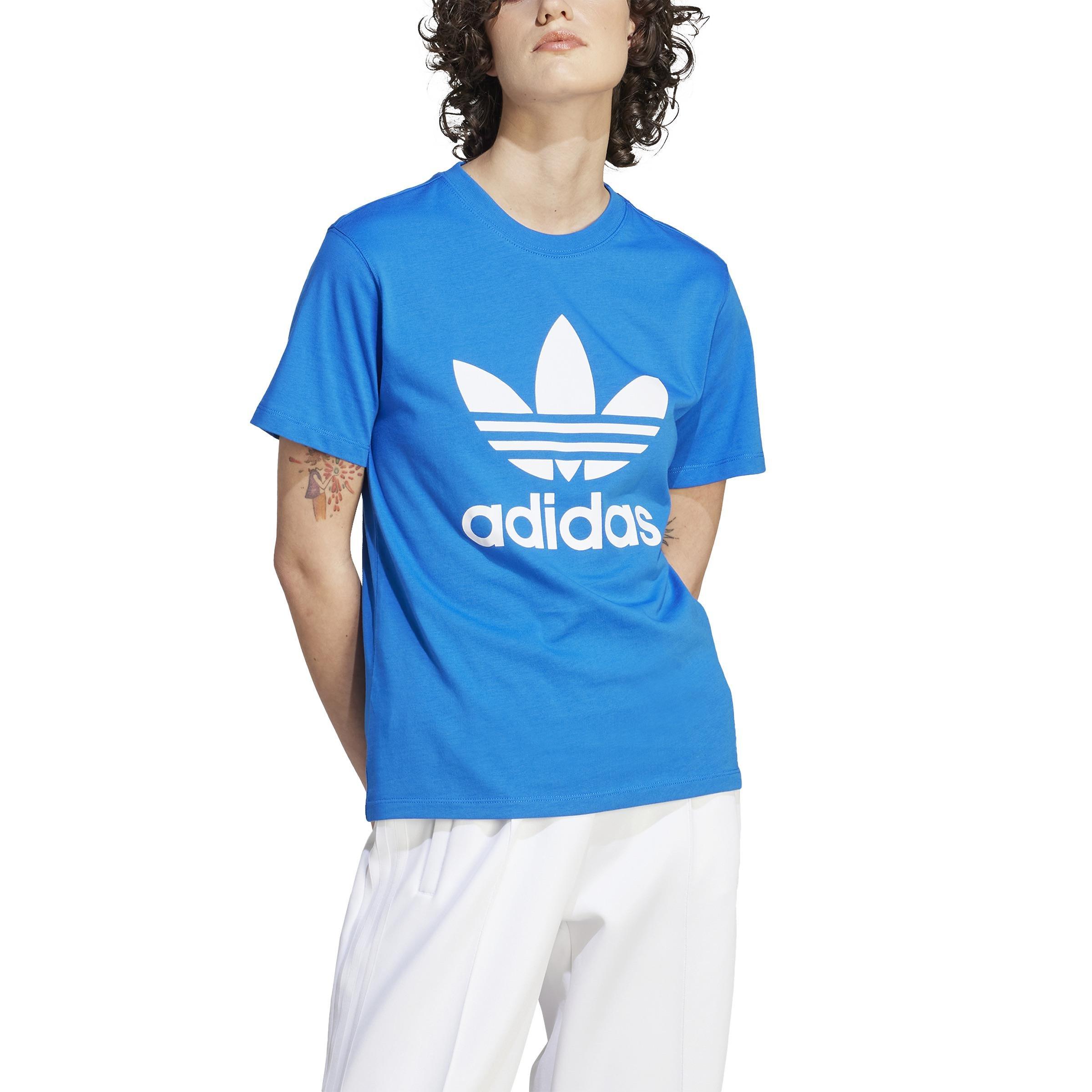 Adicolor Classics Trefoil T-Shirt, Blue, , large image number 1