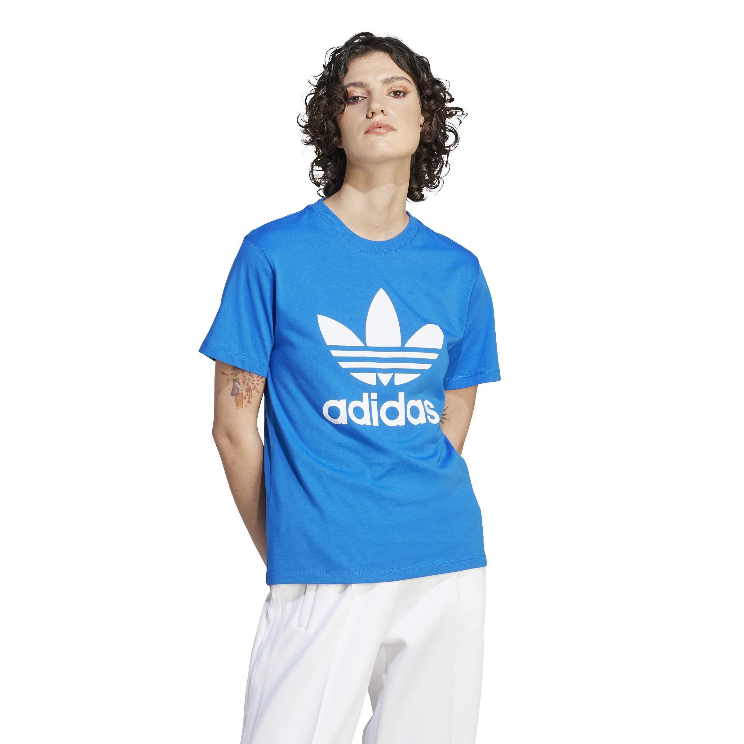Adicolor Classics Trefoil T-Shirt, Blue, , large image number 7