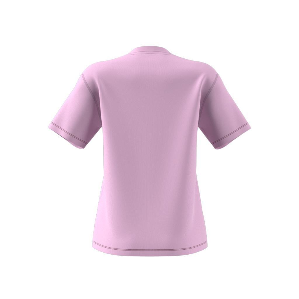 Women Adicolor Classics Trefoil T-Shirt, Pink, A901_ONE, large image number 7