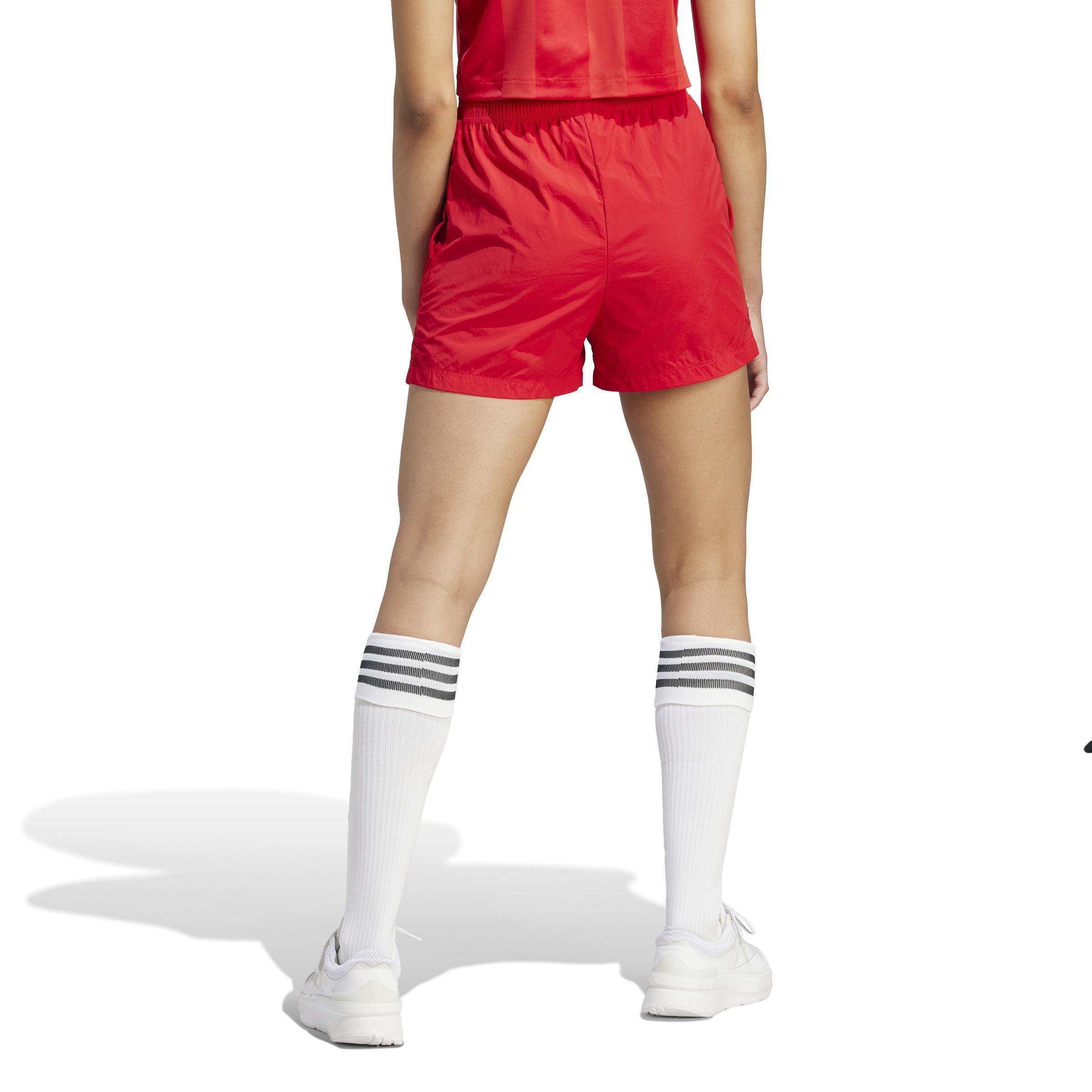 Tiro Snap-Button Shorts, Red, A901_ONE, medium