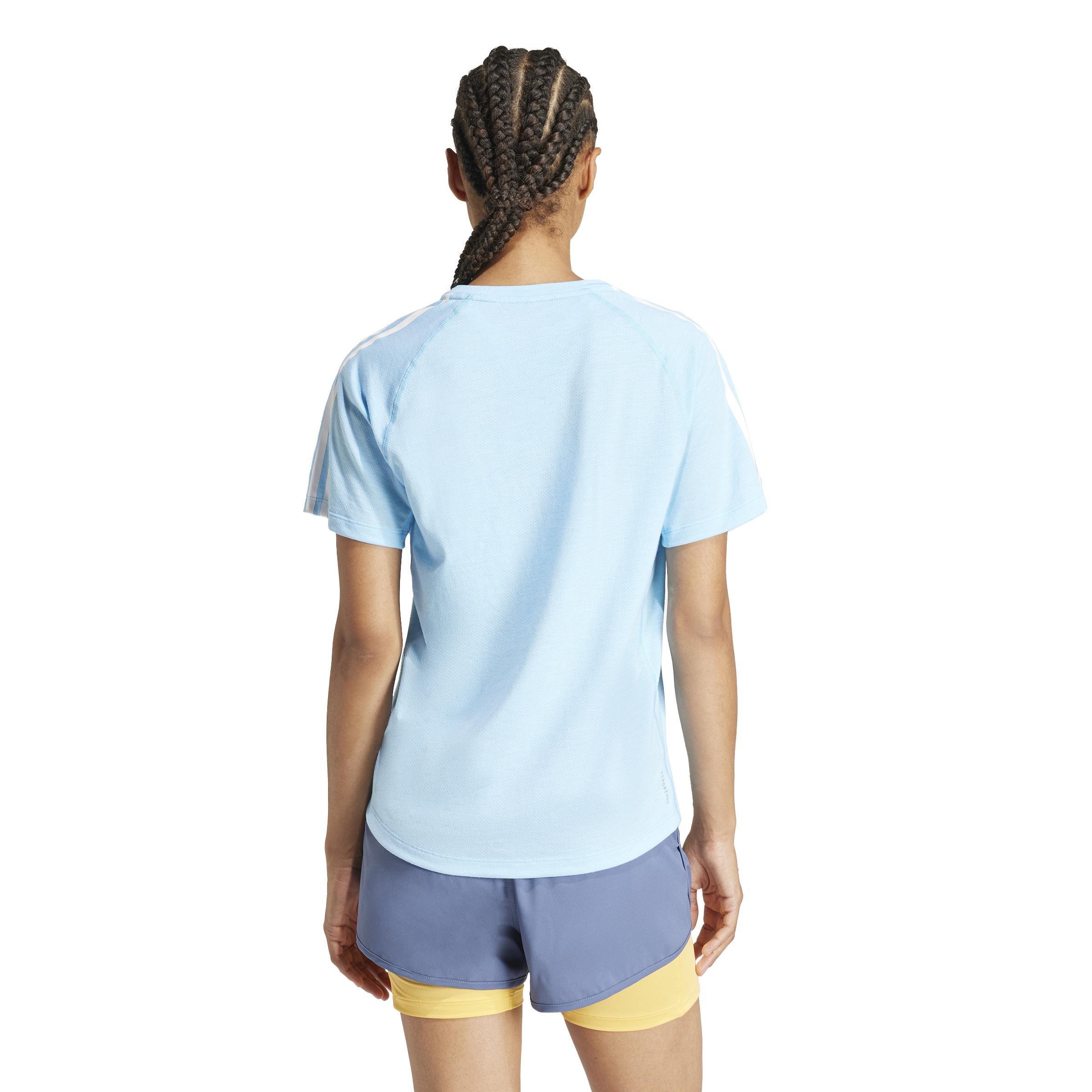 Own The Run 3-Stripes T-Shirt, Multicolour, , large image number 3