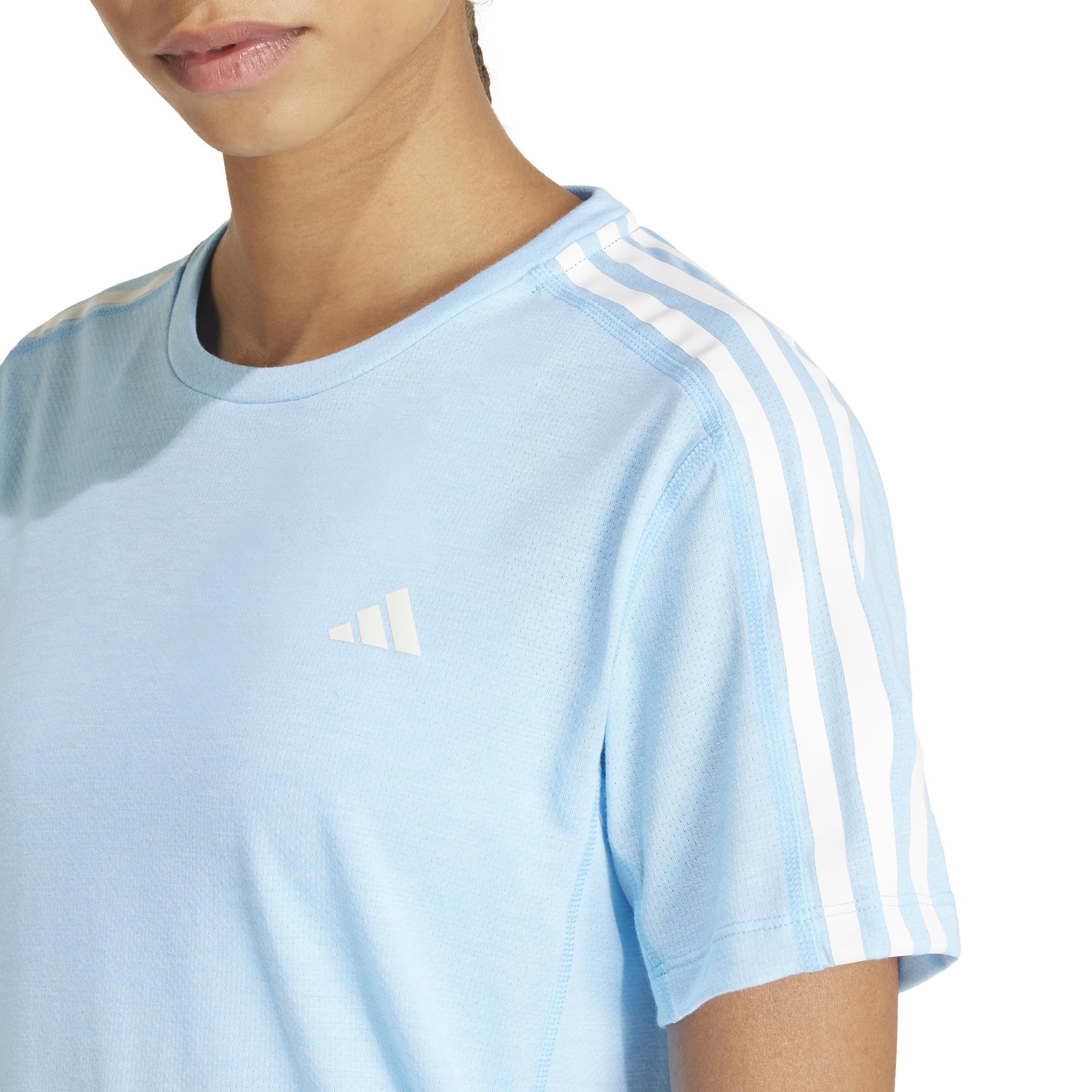 Own The Run 3-Stripes T-Shirt, Multicolour, , large image number 5