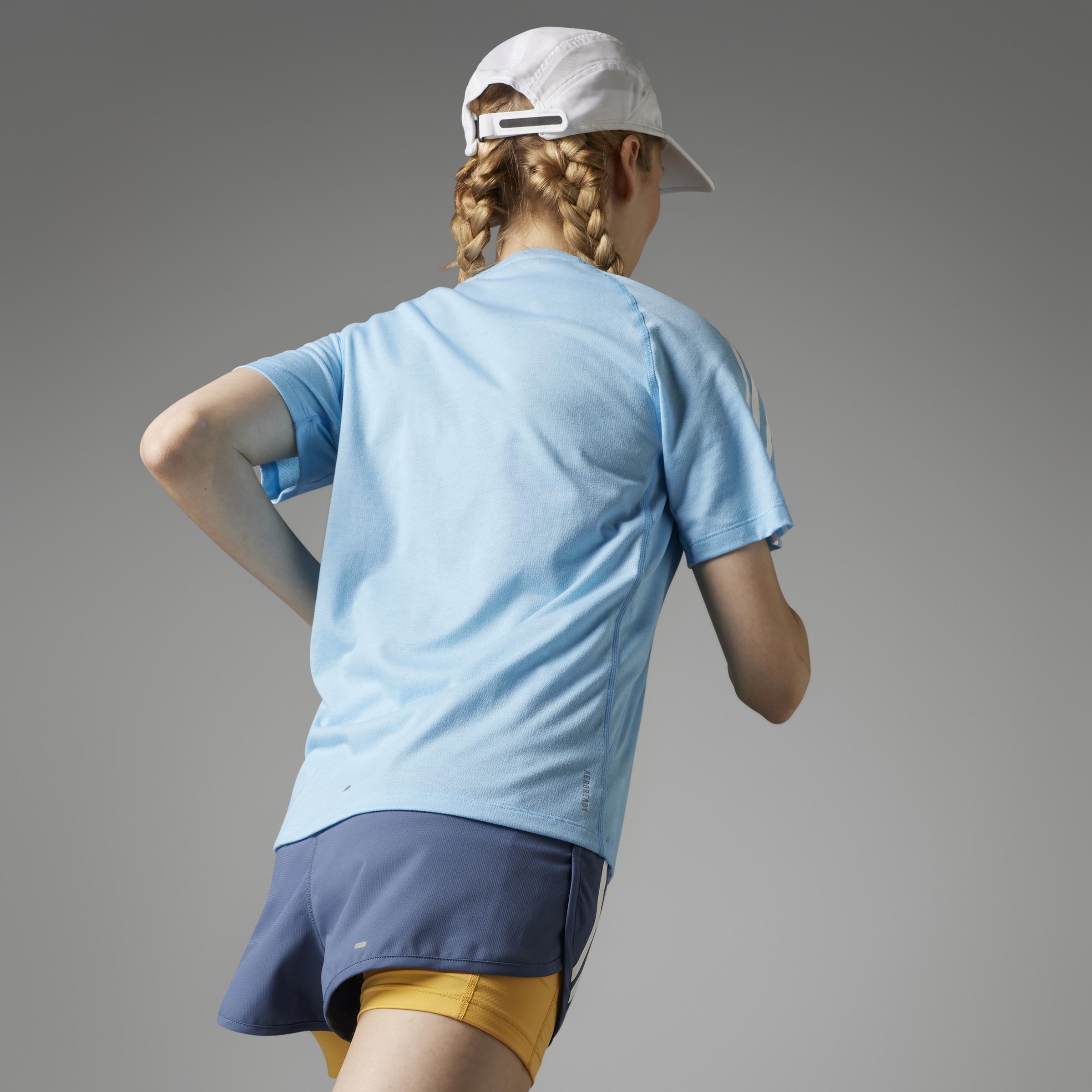 Own The Run 3-Stripes T-Shirt, Multicolour, , large image number 14