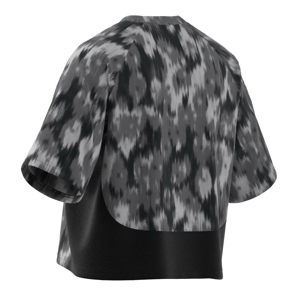 Train Essentials Allover Print Flower Tie-Dye T-Shirt, Black, A901_ONE, large image number 8