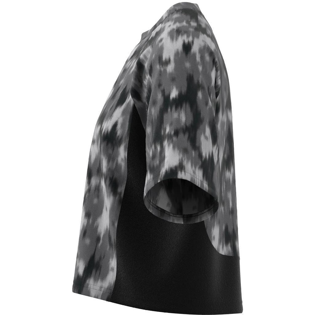 Train Essentials Allover Print Flower Tie-Dye T-Shirt, Black, A901_ONE, large image number 10
