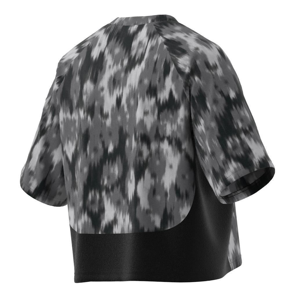 Train Essentials Allover Print Flower Tie-Dye T-Shirt, Black, A901_ONE, large image number 11