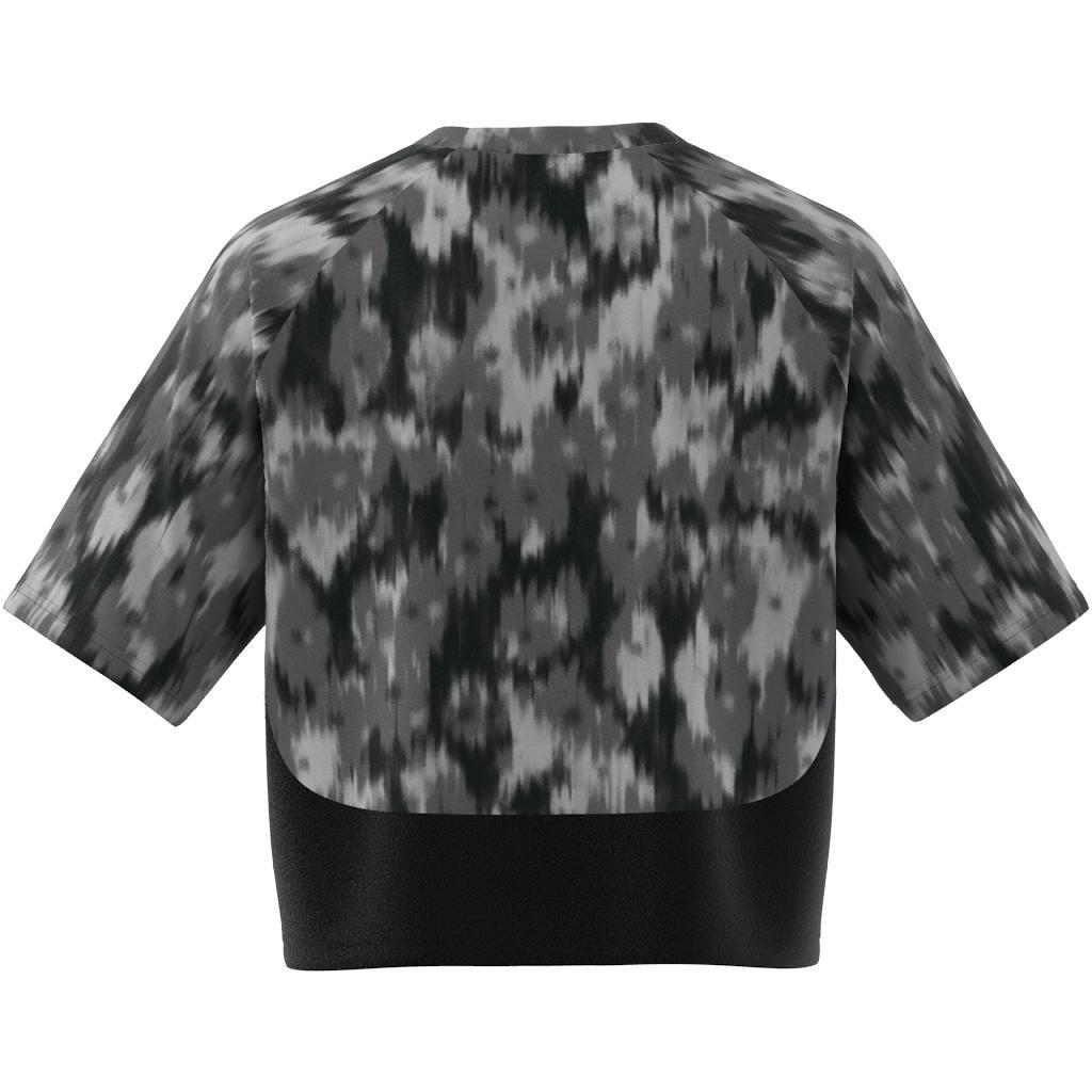 Train Essentials Allover Print Flower Tie-Dye T-Shirt, Black, A901_ONE, large image number 13