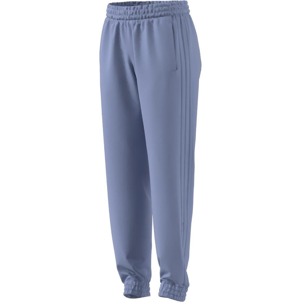 Pacer All Gym 3-Stripes Woven Mid-Rise Joggers, Blue, A901_ONE, large image number 9