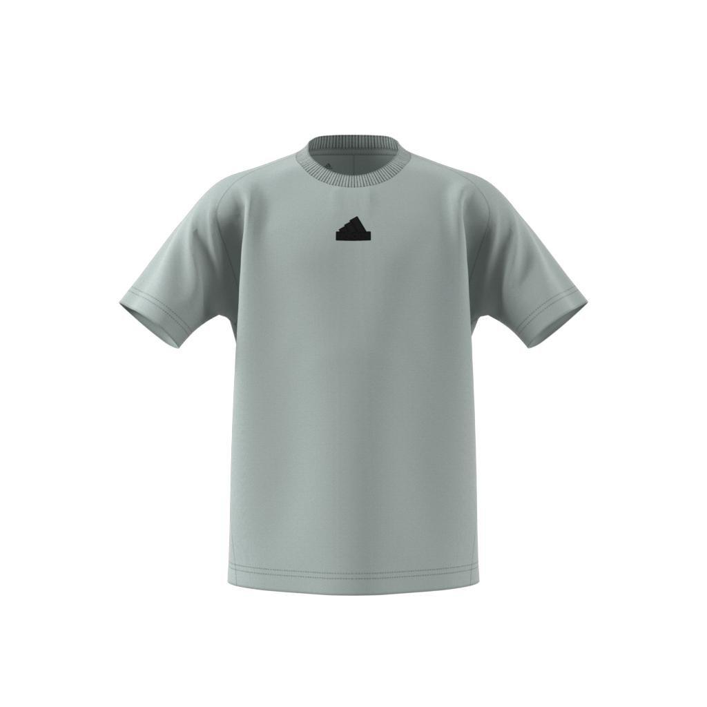 Unisex Kids Z.N.E. T-Shirt, Grey, A901_ONE, large image number 6