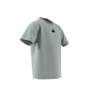 Kids Unisex Adidas Z.N.E. T-Shirt, Grey, A901_ONE, thumbnail image number 8
