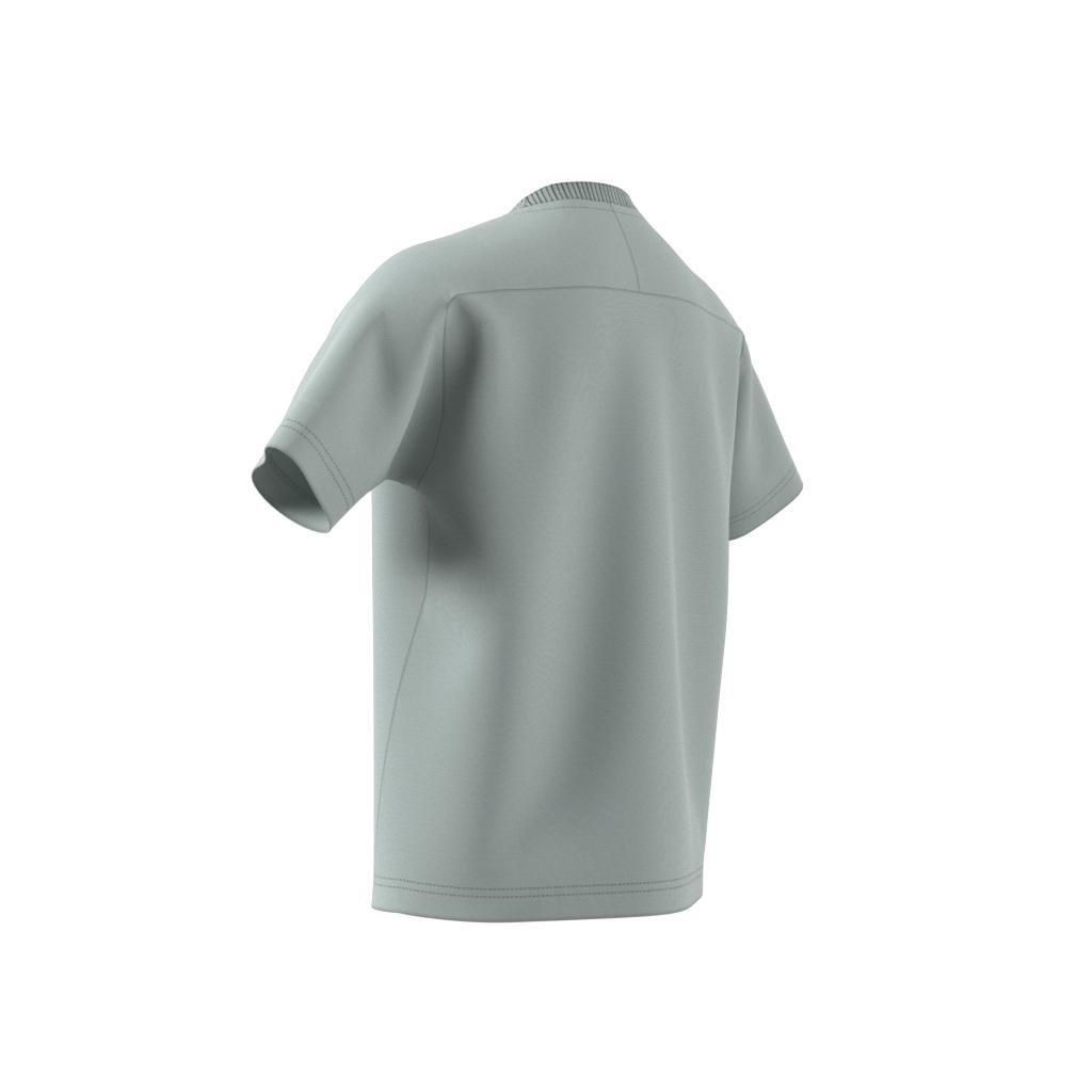 Unisex Kids Z.N.E. T-Shirt, Grey, A901_ONE, large image number 9