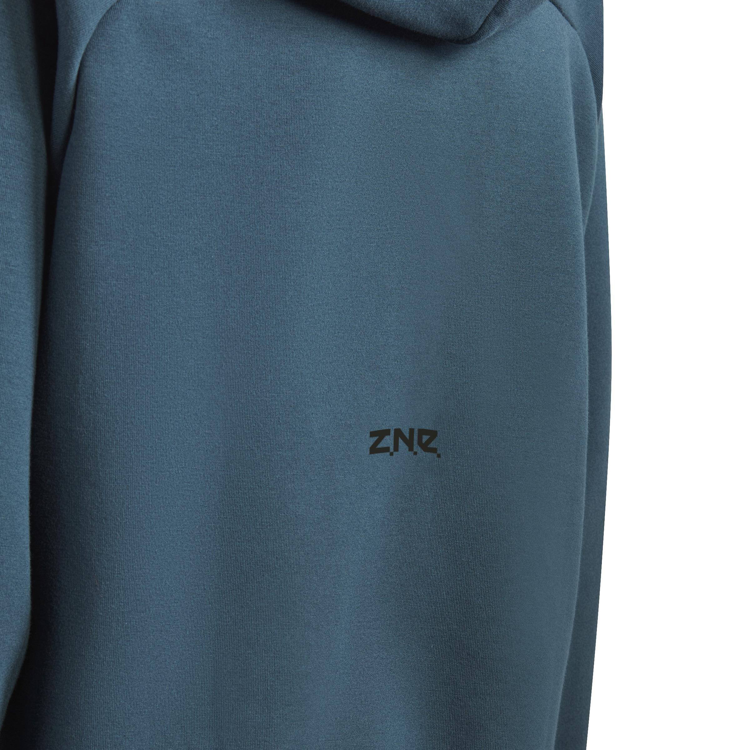 Unisex Kids Z.N.E. Full-Zip Hoodie, Turquoise, A901_ONE, large image number 3