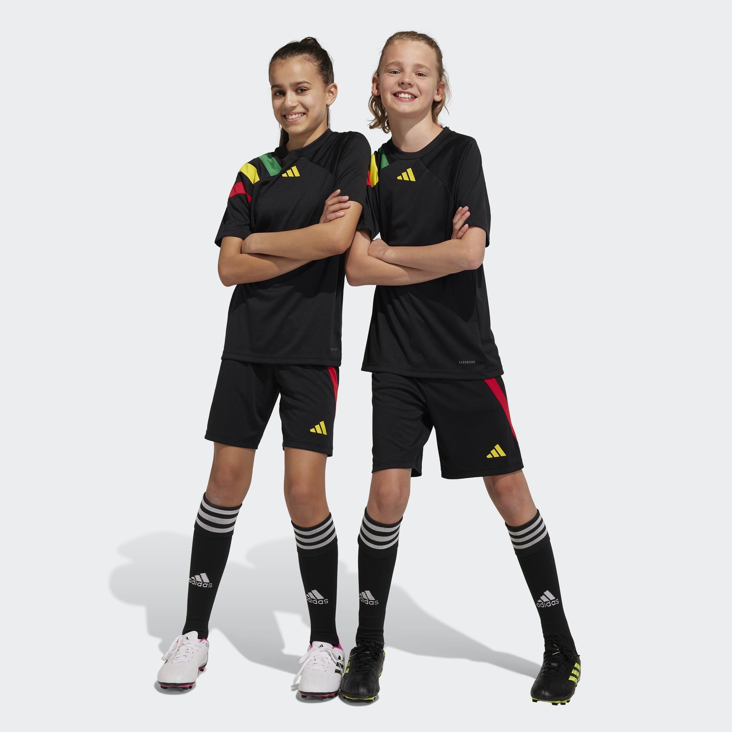 Unisex Kids Fortore 23 Shorts, Black, A901_ONE, large image number 6