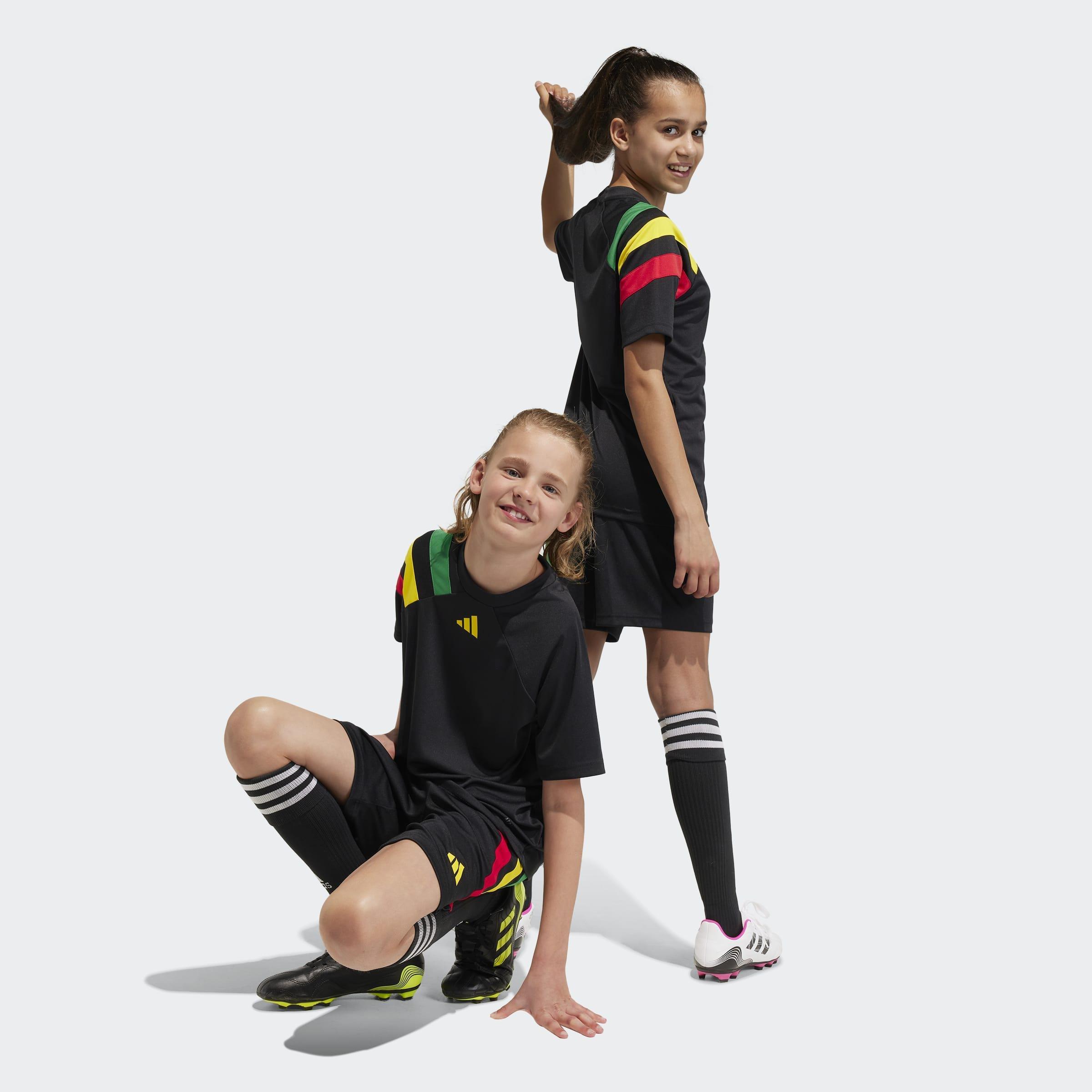 Kids Unisex Fortore 23 Jersey, Black, A901_ONE, large image number 3