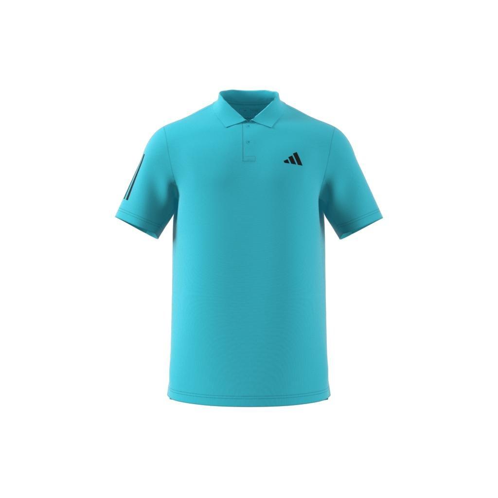 Club 3-Stripes Tennis Polo Shirt, Blue, A901_ONE, large image number 9