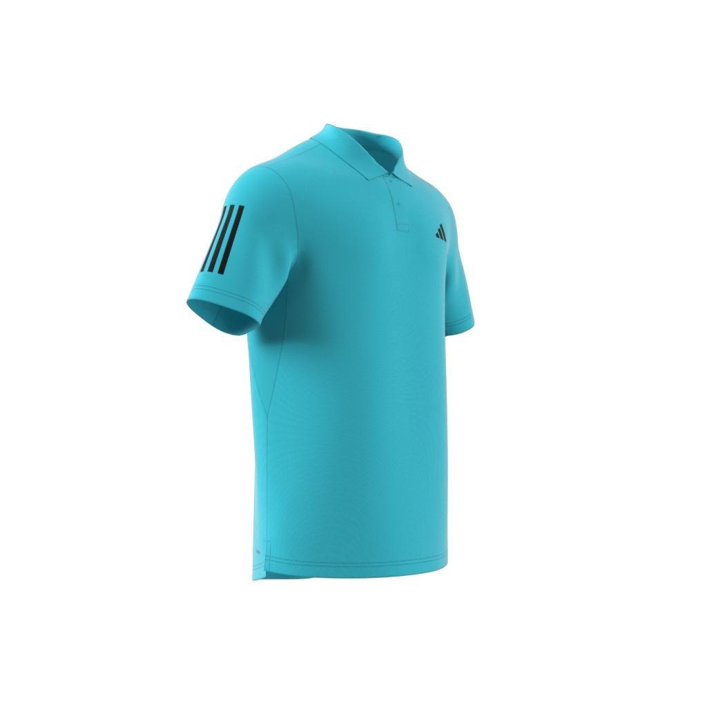Club 3-Stripes Tennis Polo Shirt, Blue, A901_ONE, large image number 13