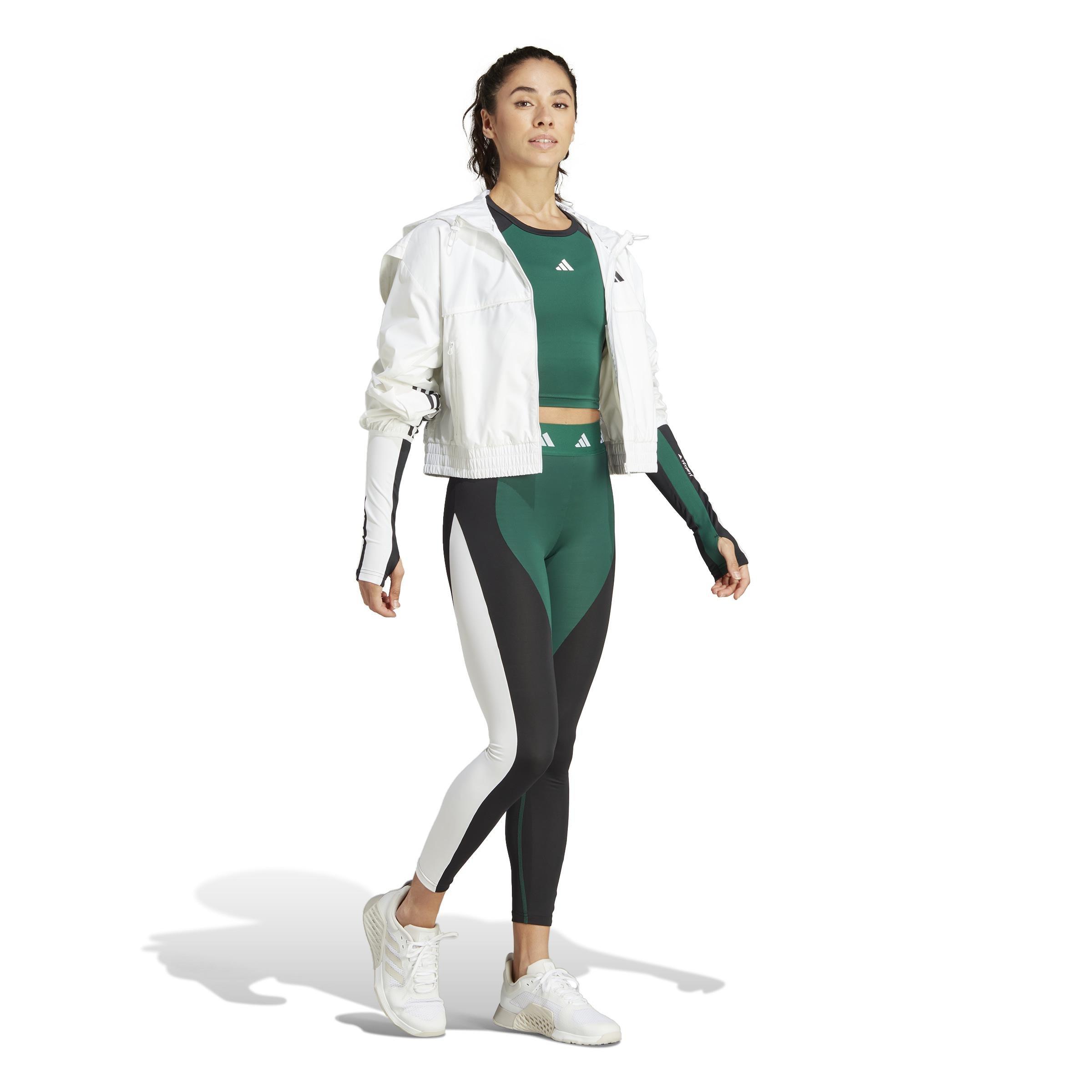 Techfit Aeroready Long-Sleeve Top, Black, A901_ONE, large image number 10